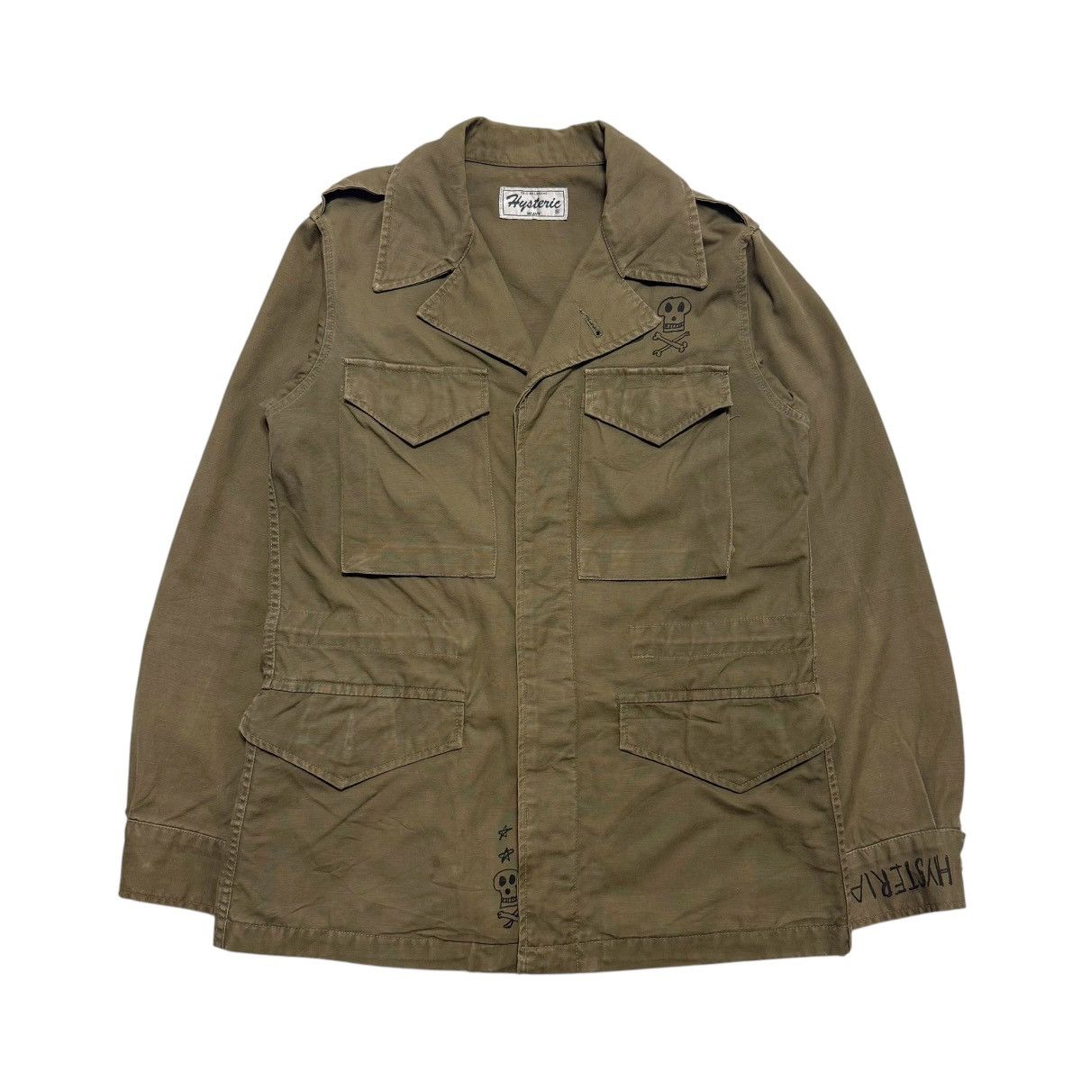 Hysteric Glamour Hysteric Glamour Military Worker Jacket Size US S / EU 44-46 / 1 - 1 Thumbnail