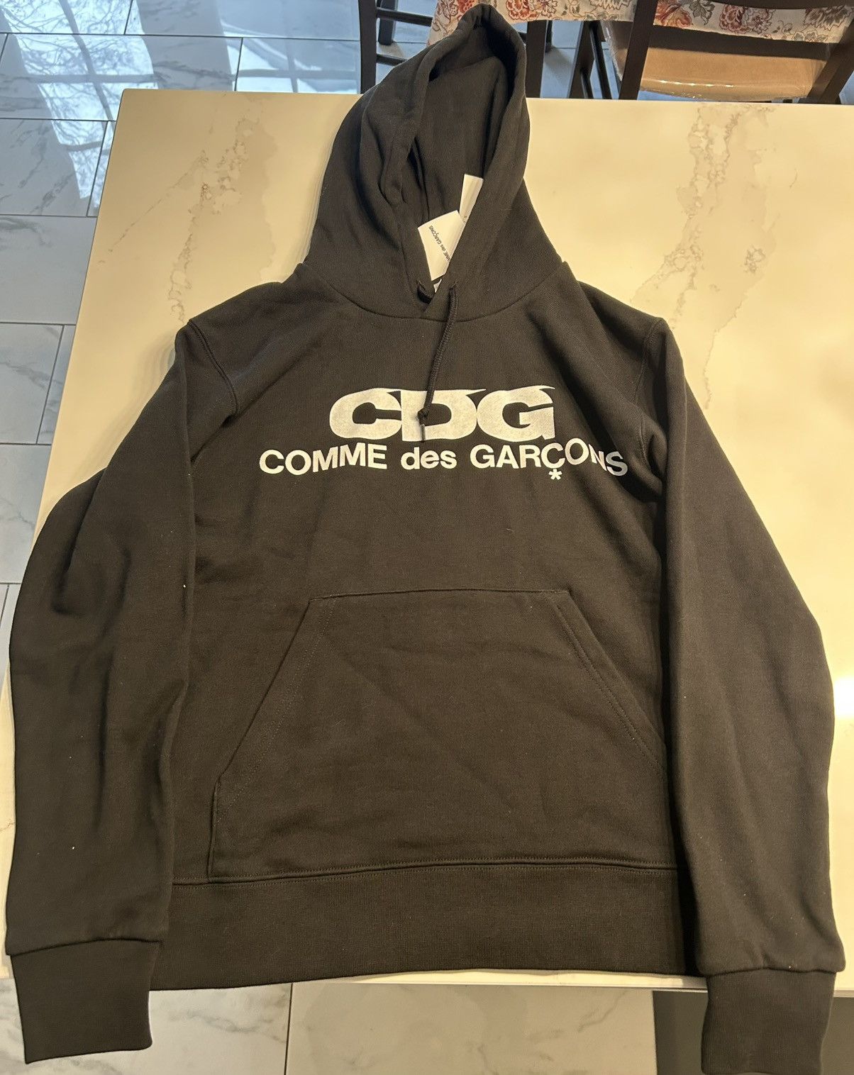 CDG by Comme des Garcons CDG Logo Hoodie Size US S / EU 44-46 / 1 - 1 Thumbnail