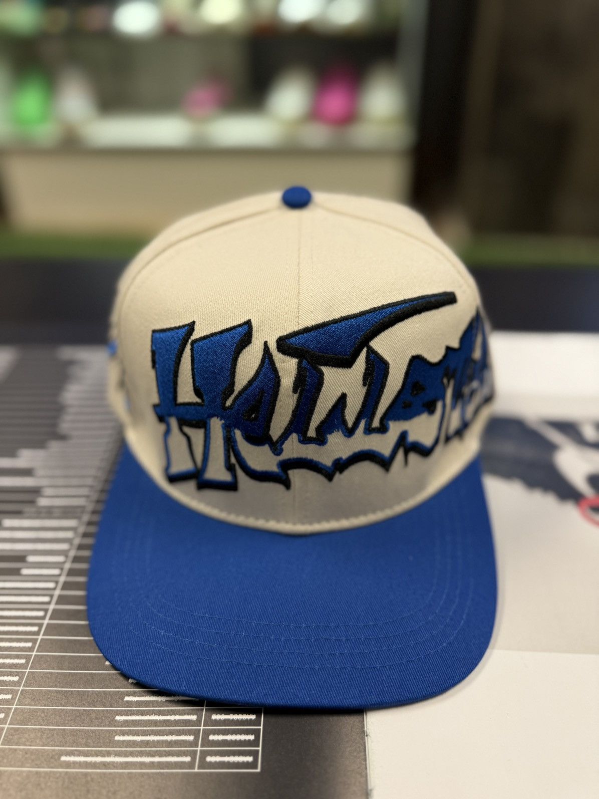 HELLSTAR Hellstar Records Blue Adjustable SnapBack Hat (NEW) Size ONE SIZE - 1 Thumbnail
