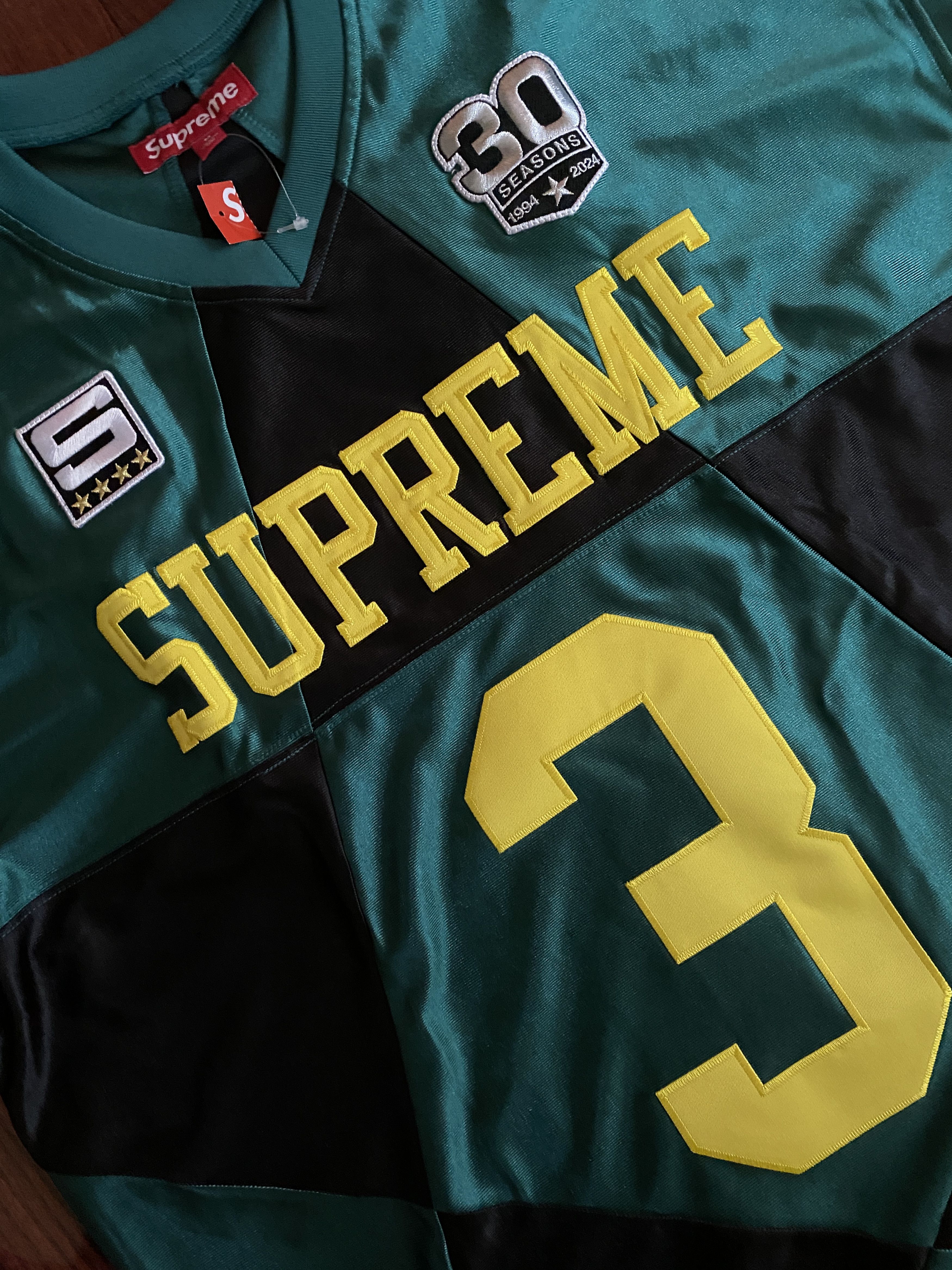 Supreme Star Football Jersey FW24 Size US M / EU 48-50 / 2 - 2 Thumbnail