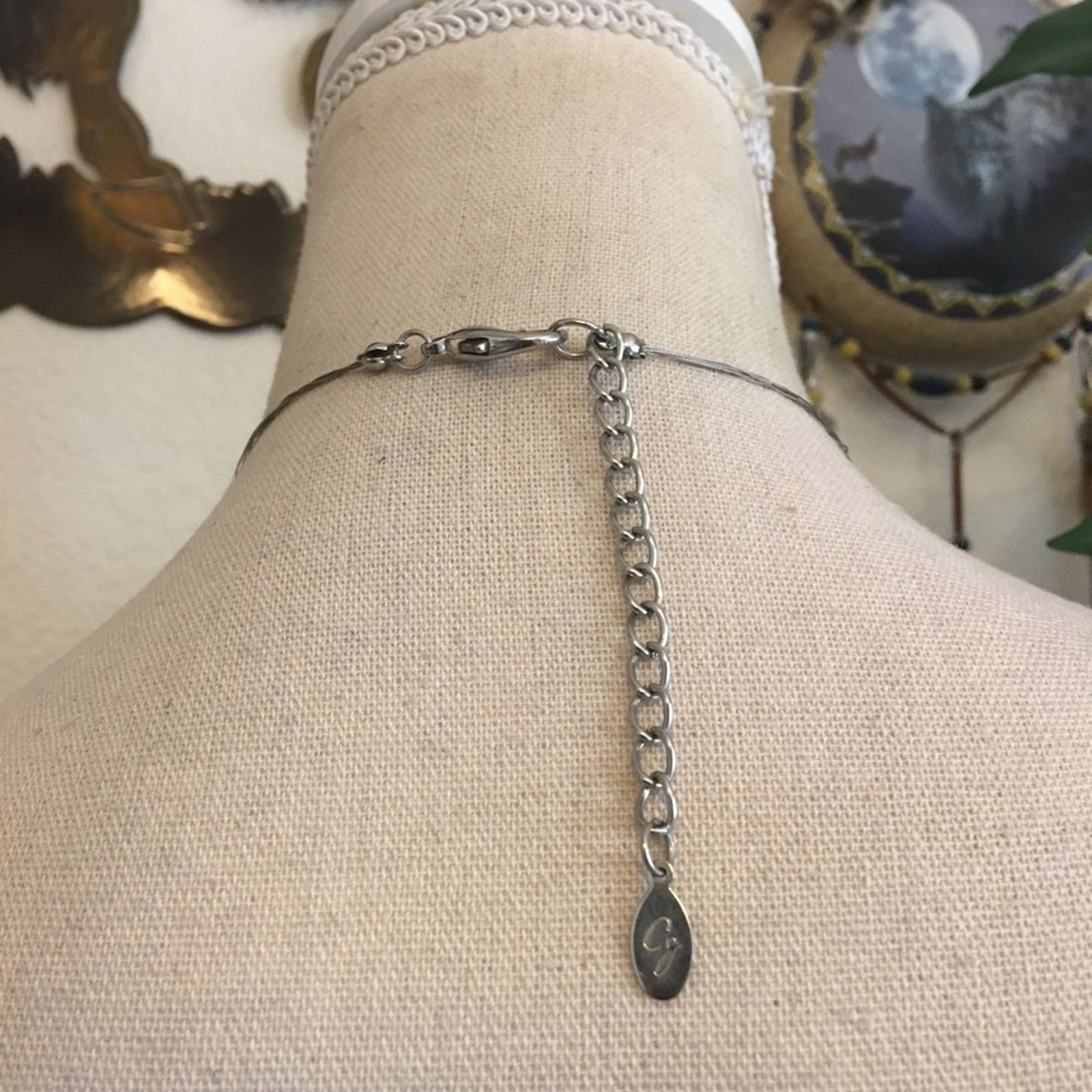 Vintage Vintage 90s multi strand beaded fish line necklace Size ONE SIZE - 4 Thumbnail