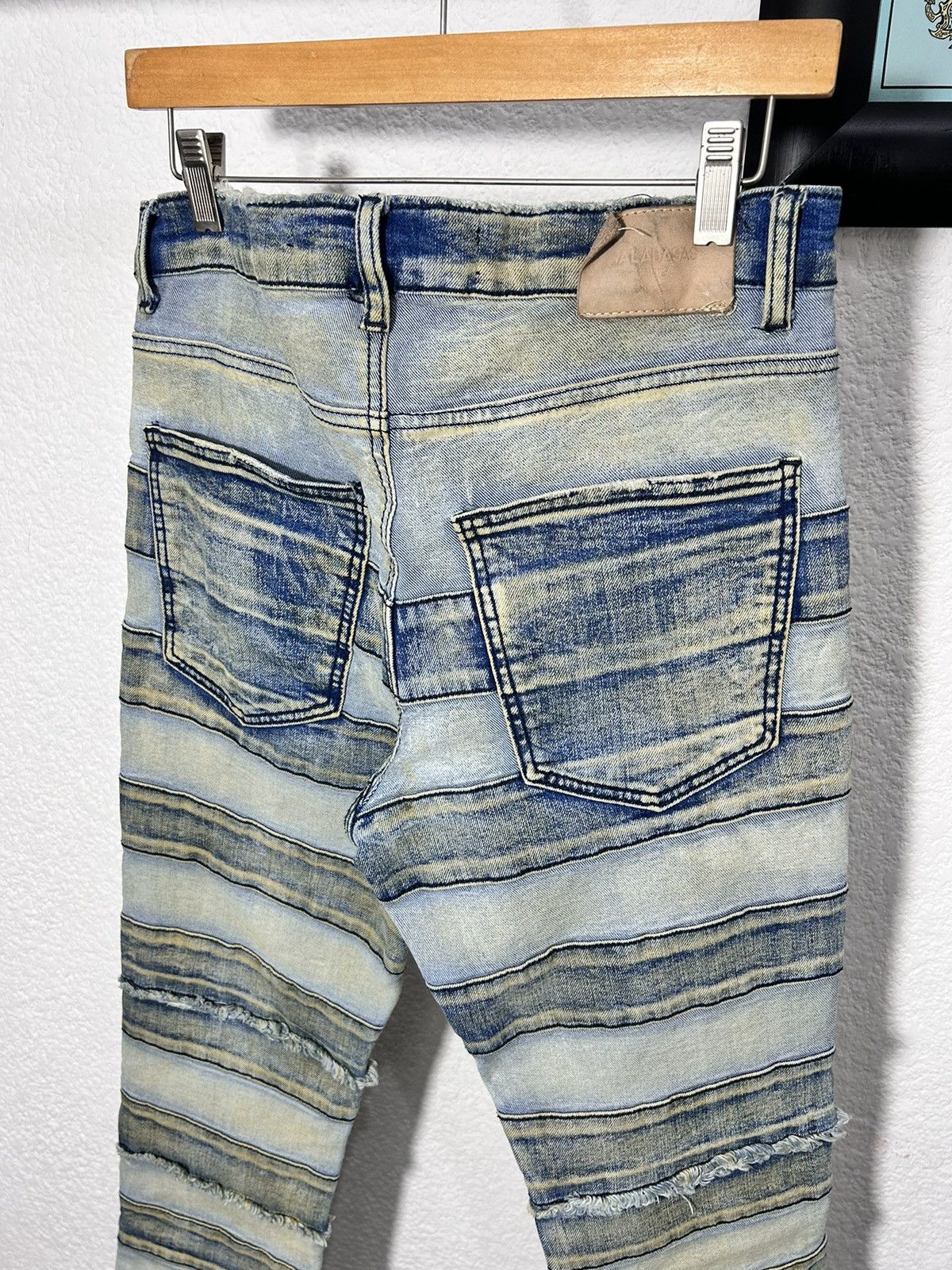 Valabasas VALABASAS STACKED DENIM JEANS Size US 34 / EU 50 - 5 Thumbnail