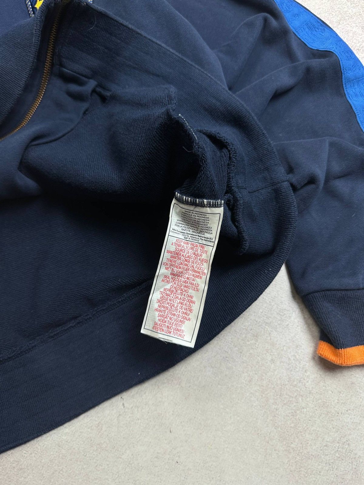 Nike Vintage 90s Nike Barcelona FC Olympic Cotton Jacket M Size US M / EU 48-50 / 2 - 9 Thumbnail