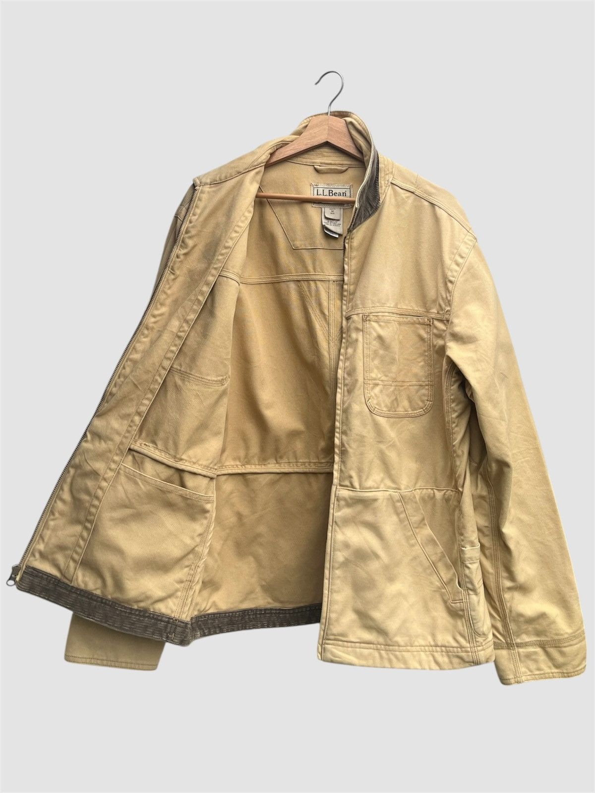 L.L. Bean Vintage LL Bean Pocket Detail Work Jacket Size US M / EU 48-50 / 2 - 4 Thumbnail