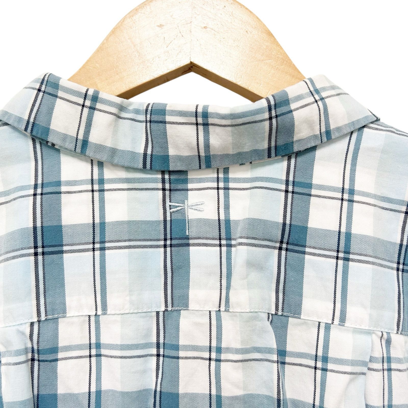 Other Tyler Boe Blue Plaid Button Down Shirt Sz XL Size XL / US 12-14 / IT 48-50 - 4 Thumbnail