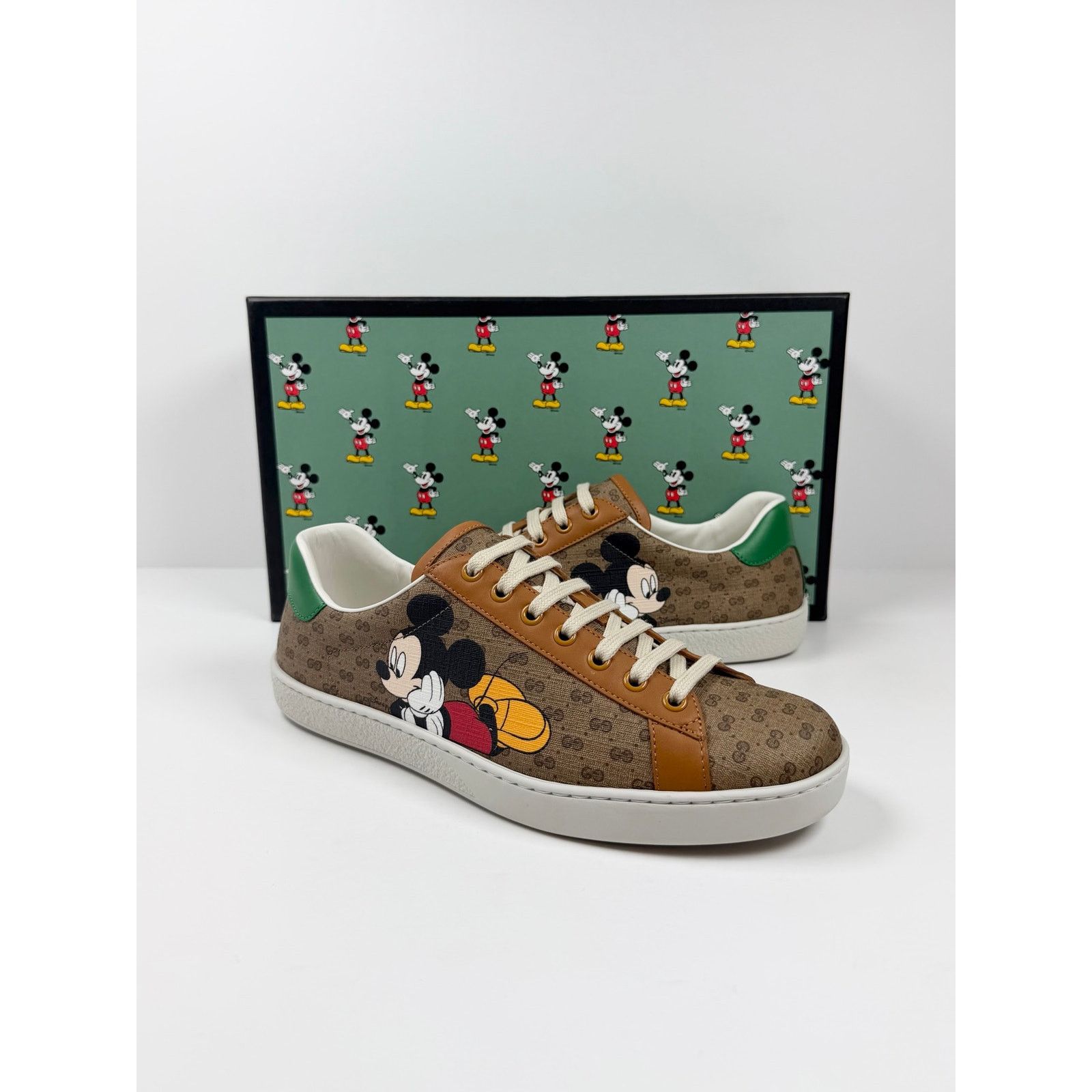 Gucci Size 8US - Gucci Ace x Disney Mickey NEW Size US 8 / EU 41 - 2 Thumbnail