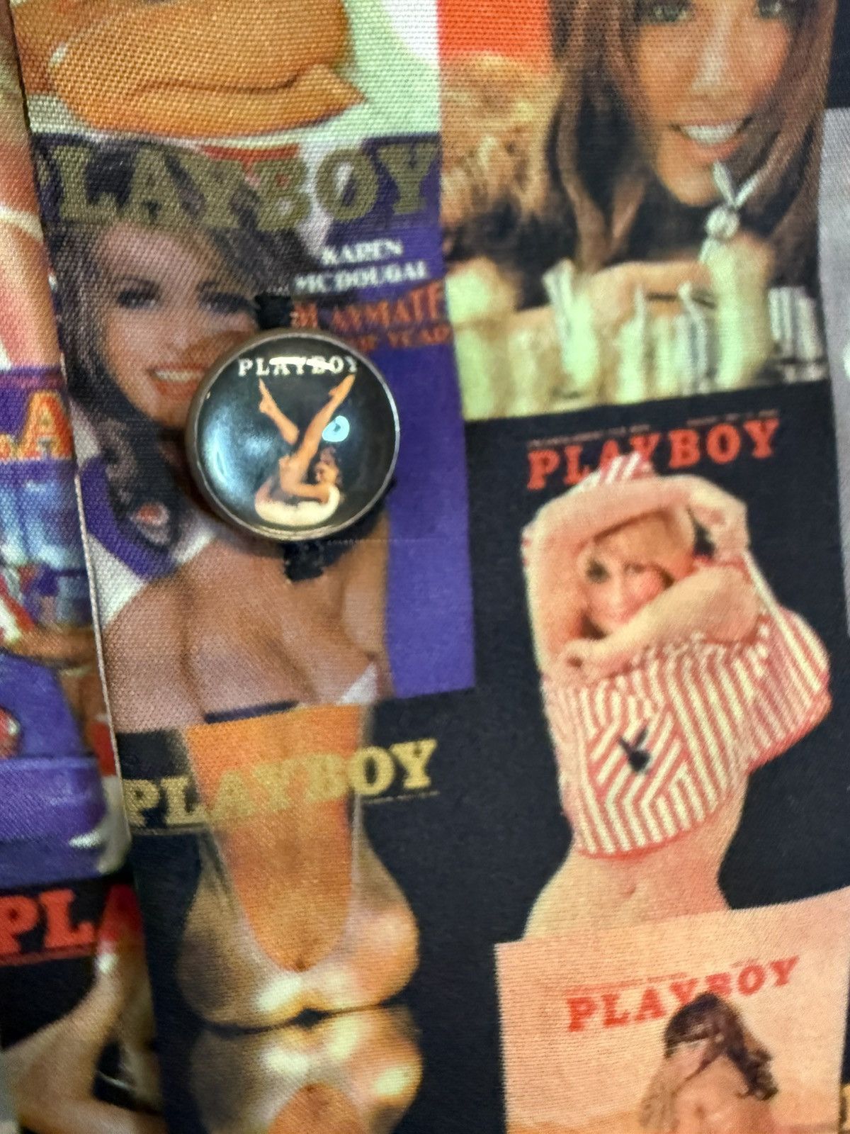 Playboy Vintage Playboy Magazine Print All Over Shirt Size US M / EU 48-50 / 2 - 5 Thumbnail