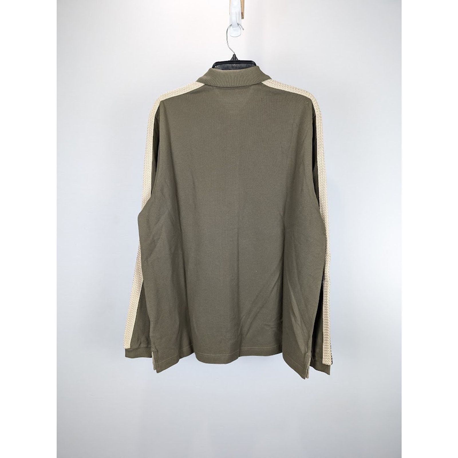 Palm Angels o1rshd1 PA Monogram Piquet Track Shirt in Brown Size US XS / EU 42 / 0 - 12 Thumbnail