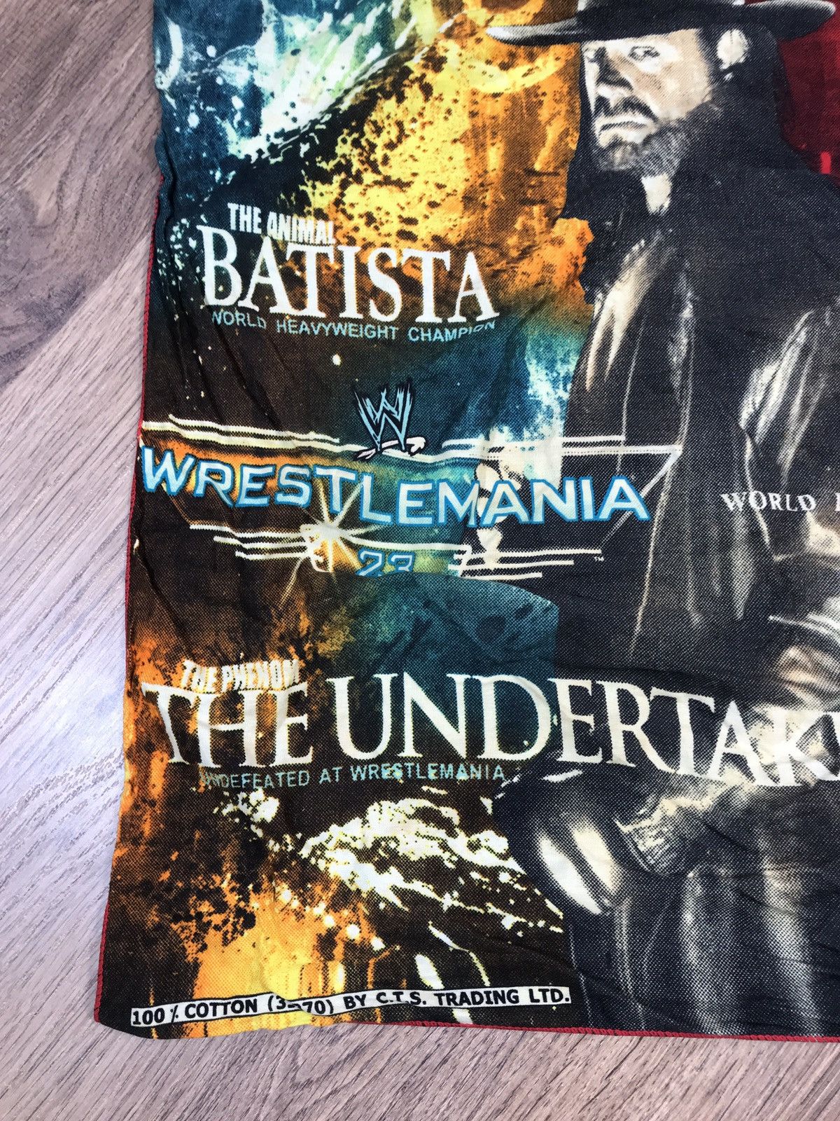 Vintage × WWE × WWF Vintage Bandana Rare Batista Undertaker Size ONE SIZE - 2 Thumbnail