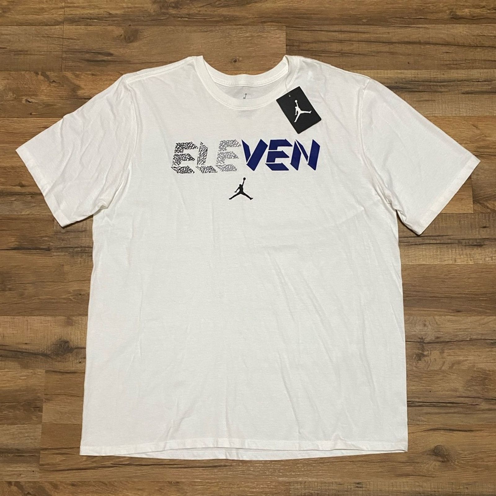 Nike 2015 Air Jordan Eleven Short Sleeve Size US XL / EU 56 / 4 - 1 Thumbnail