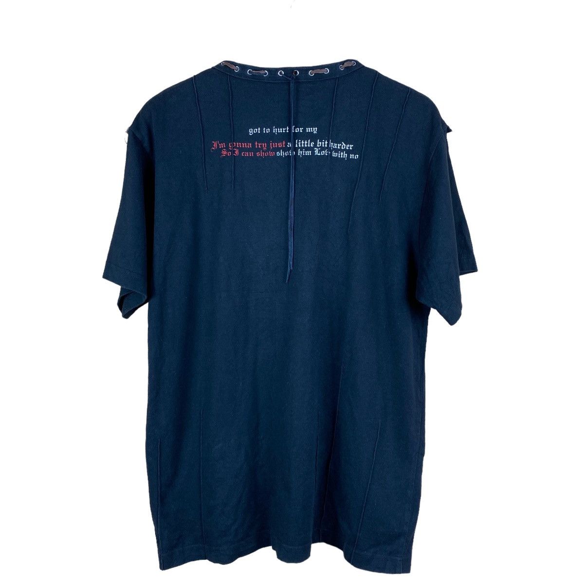 Japanese Brand × Seditionaries SLASH NUMBER PUNK STYLE POEM TEE Size US L / EU 52-54 / 3 - 2 Thumbnail