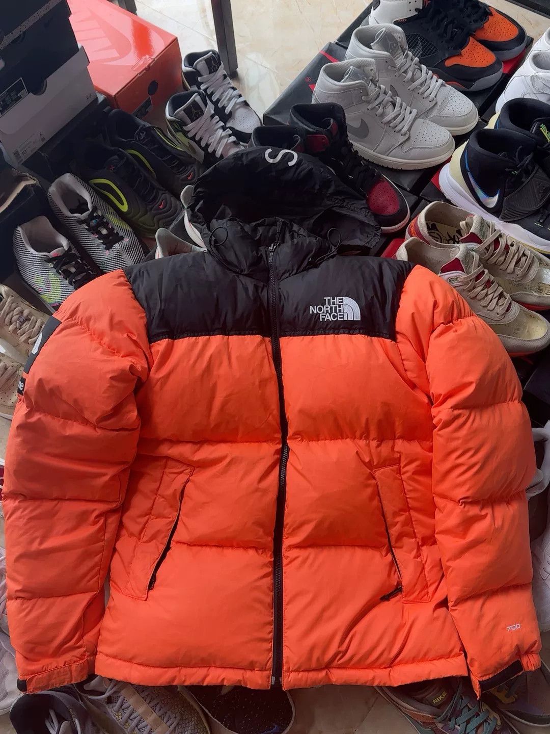 The North Face The North Face Collab Down Orange Heavy Coat S Men Size US S / EU 44-46 / 1 - 1 Thumbnail