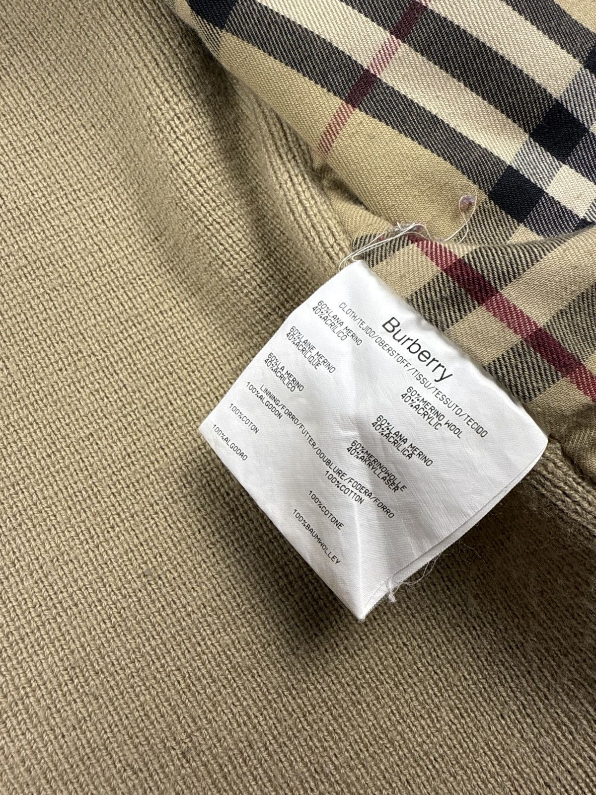 Burberry Burberry veste jacket curdoroy beige novachek old money Size US M / EU 48-50 / 2 - 11 Thumbnail
