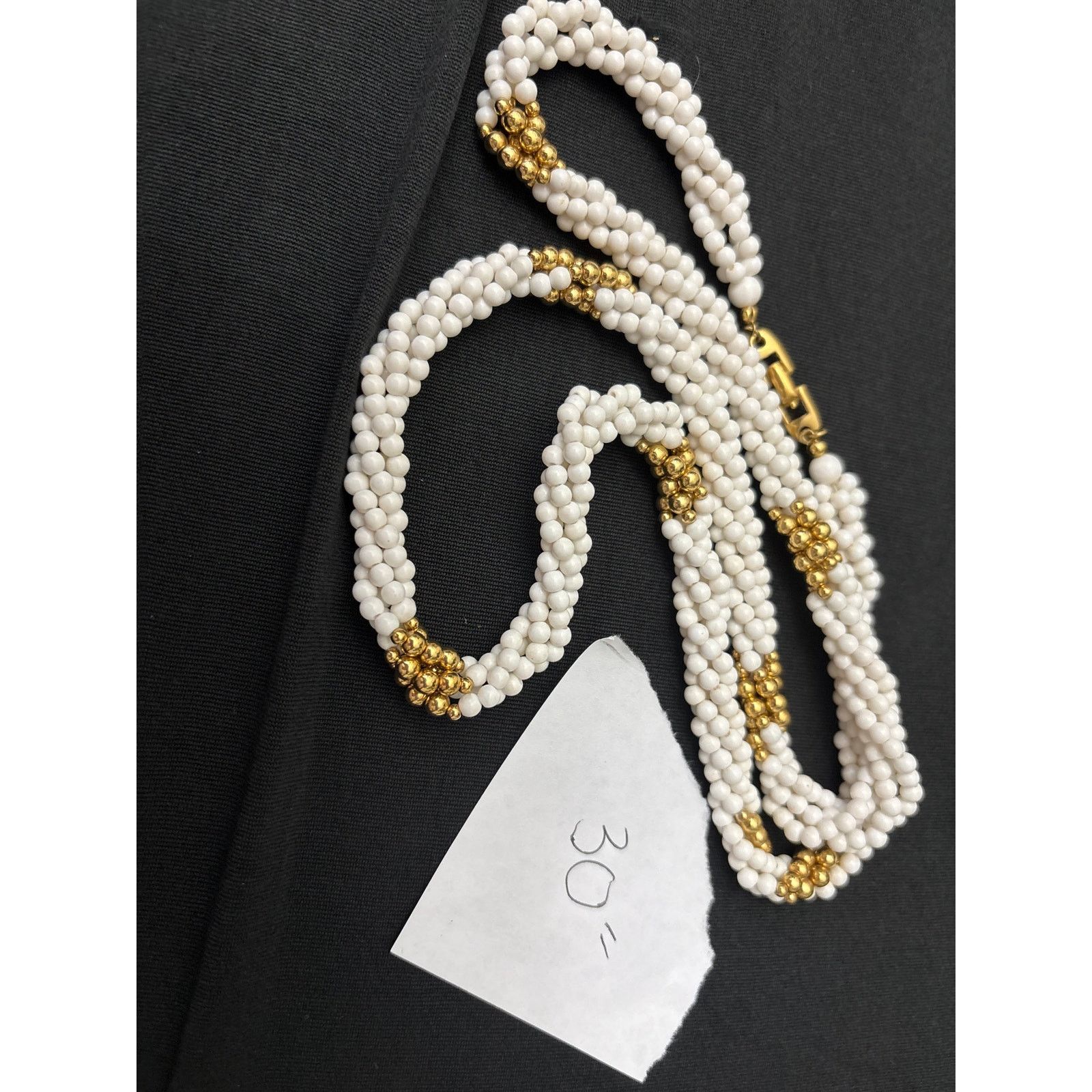 Other Vintage Napier White Single Strand Necklace Size ONE SIZE - 6 Thumbnail