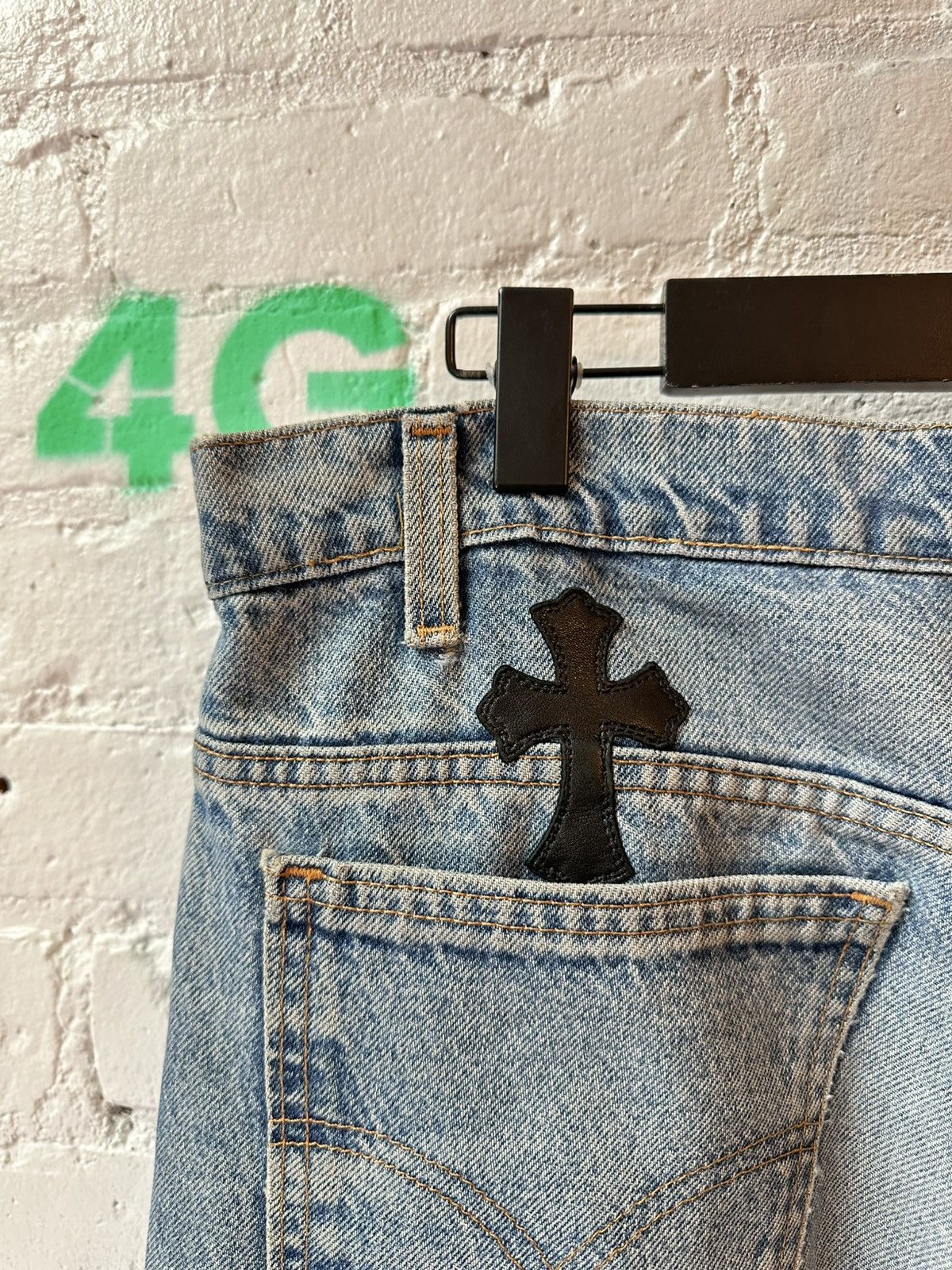 Chrome Hearts CHROME HEARTS CLASSIC PATCH LEVI DENIM Size US 36 / EU 52 - 4 Thumbnail
