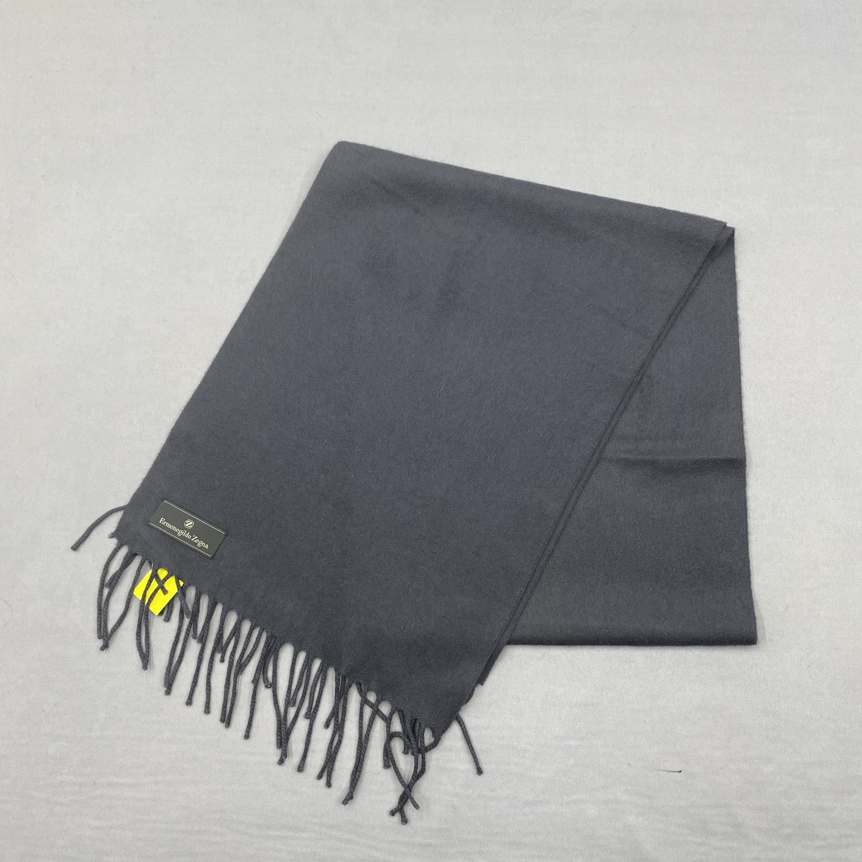 Ermenegildo Zegna Vintage Ermenegildo Zegna Scarf Wool Cashmere Scarves Size ONE SIZE - 3 Thumbnail