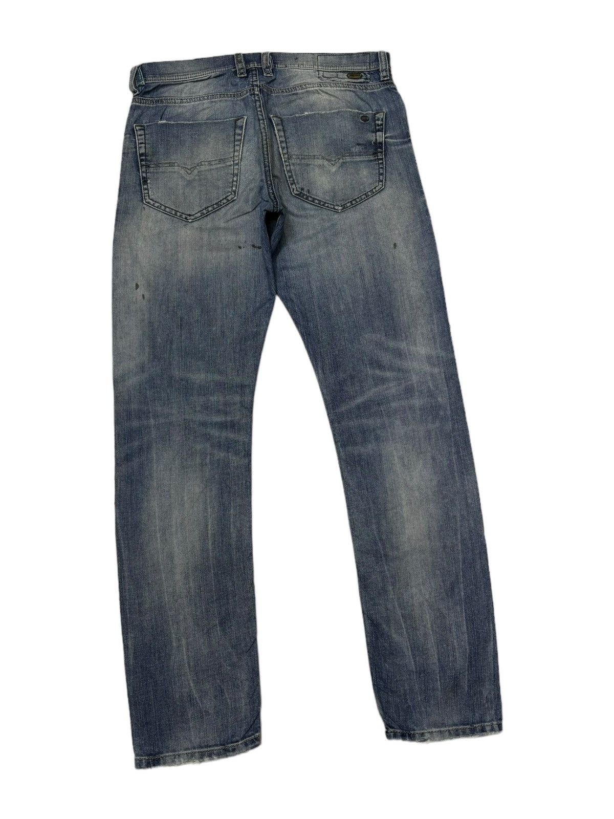 Diesel DIESEL DISTRESS SLIM CARROT DENIM JEANS Size US 32 / EU 48 - 4 Thumbnail