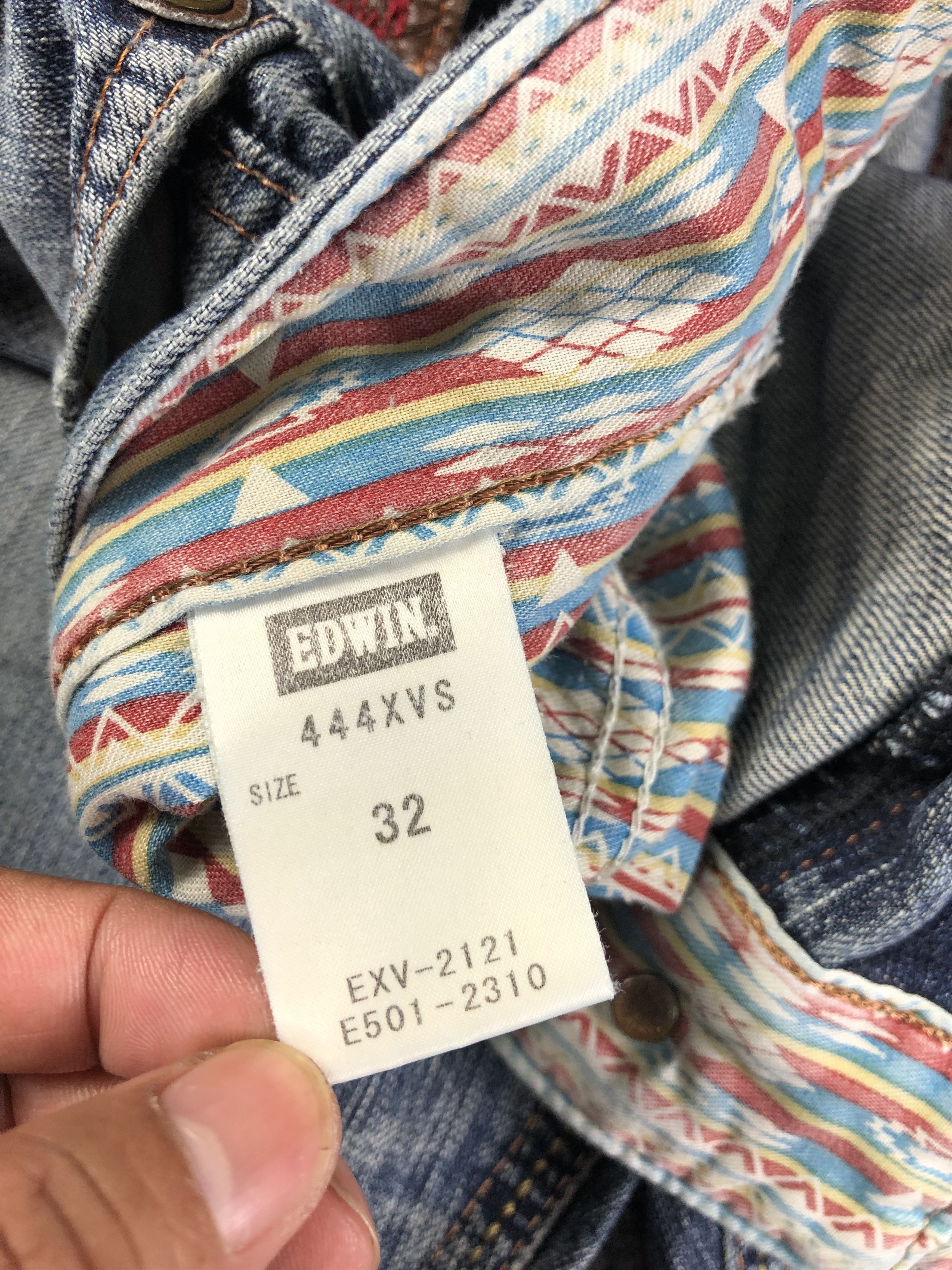 Edwin Wash Blue Edwin Denim Jeans 34x31 Size US 34 / EU 50 - 4 Thumbnail