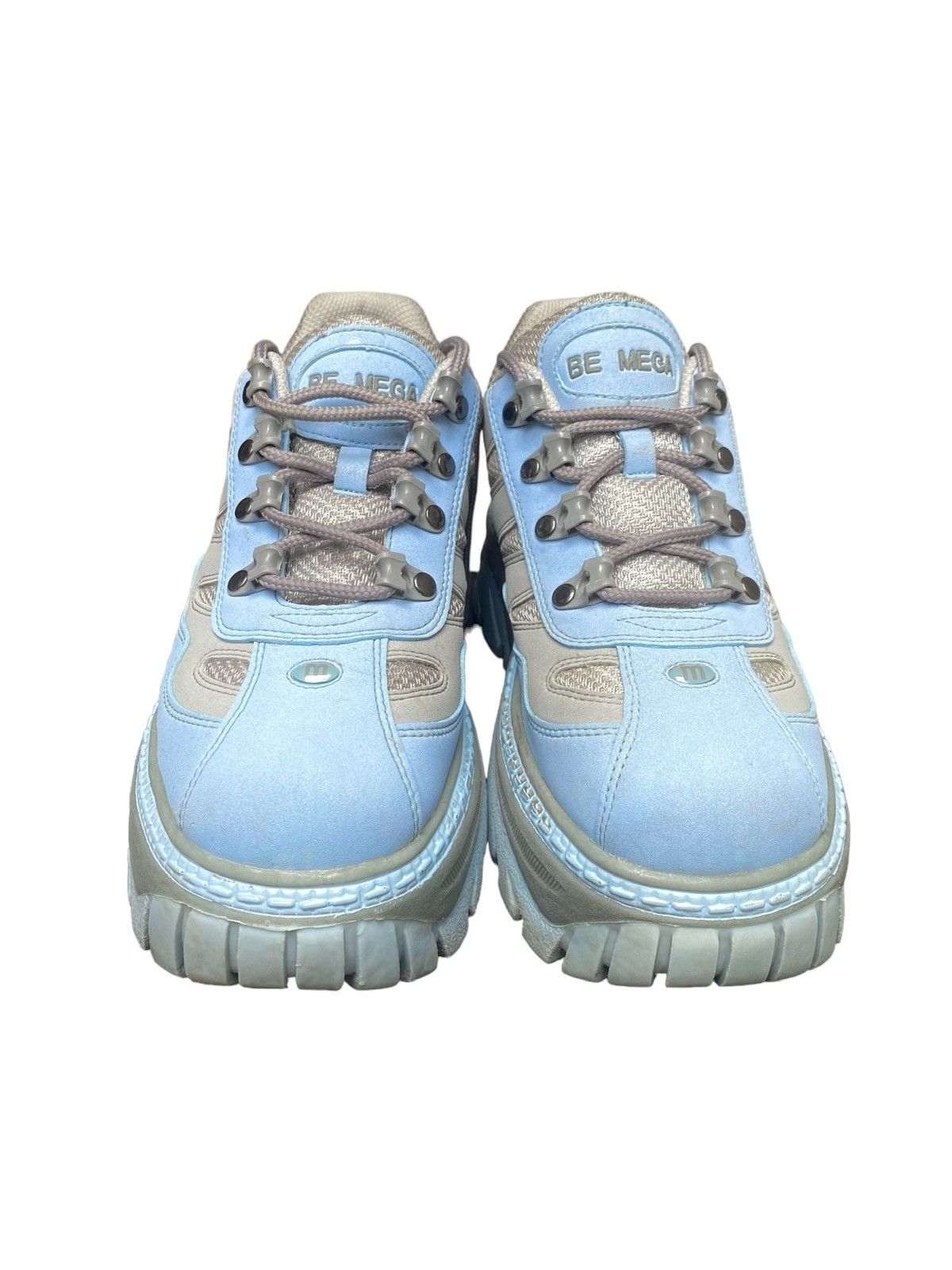New Rock RARE Be Mega light blue platform boots Size 39 Size US 9 / IT 39 - 2 Thumbnail