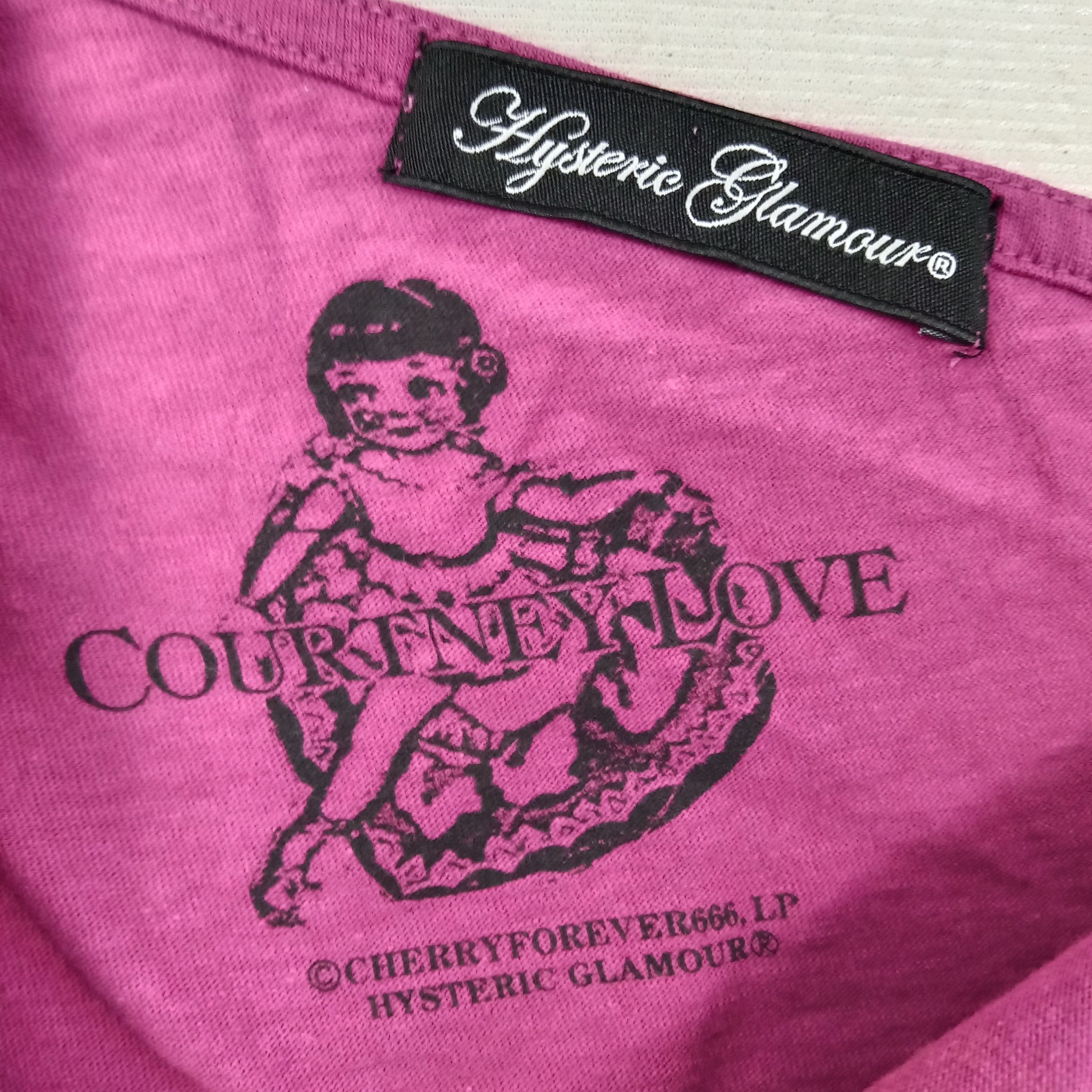 Hysteric Glamour Hysteric Glamour X Courtney Love Japan Tshirt C259N38 Size S / US 4 / IT 40 - 3 Thumbnail