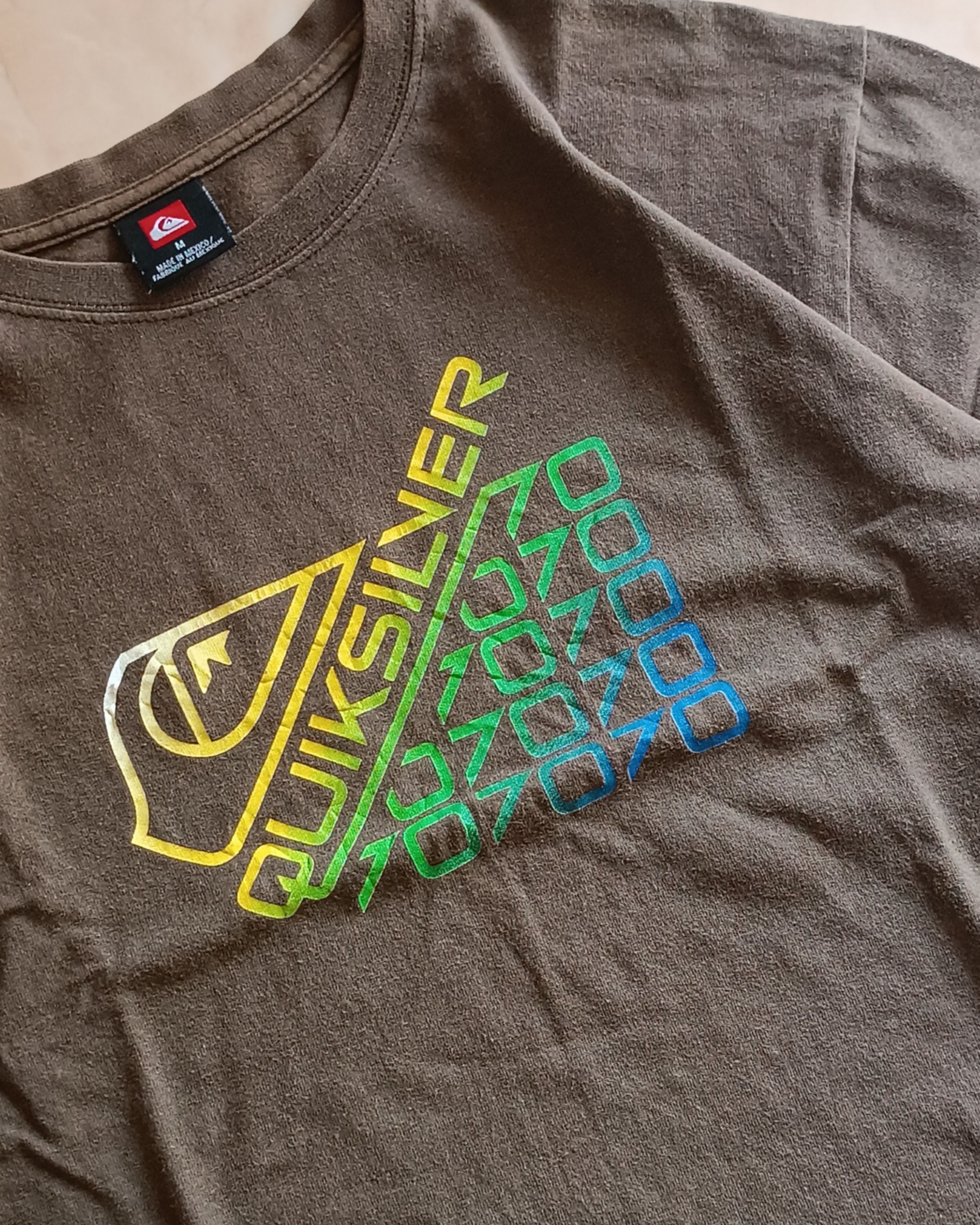 Quiksilver Quiksilver Essential Y2K Vintage T-Shirt Size US M / EU 48-50 / 2 - 2 Thumbnail