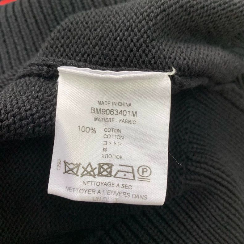 Givenchy Givenchy Black sweater with large logo on chest / Size XL Size US XL / EU 56 / 4 - 7 Thumbnail