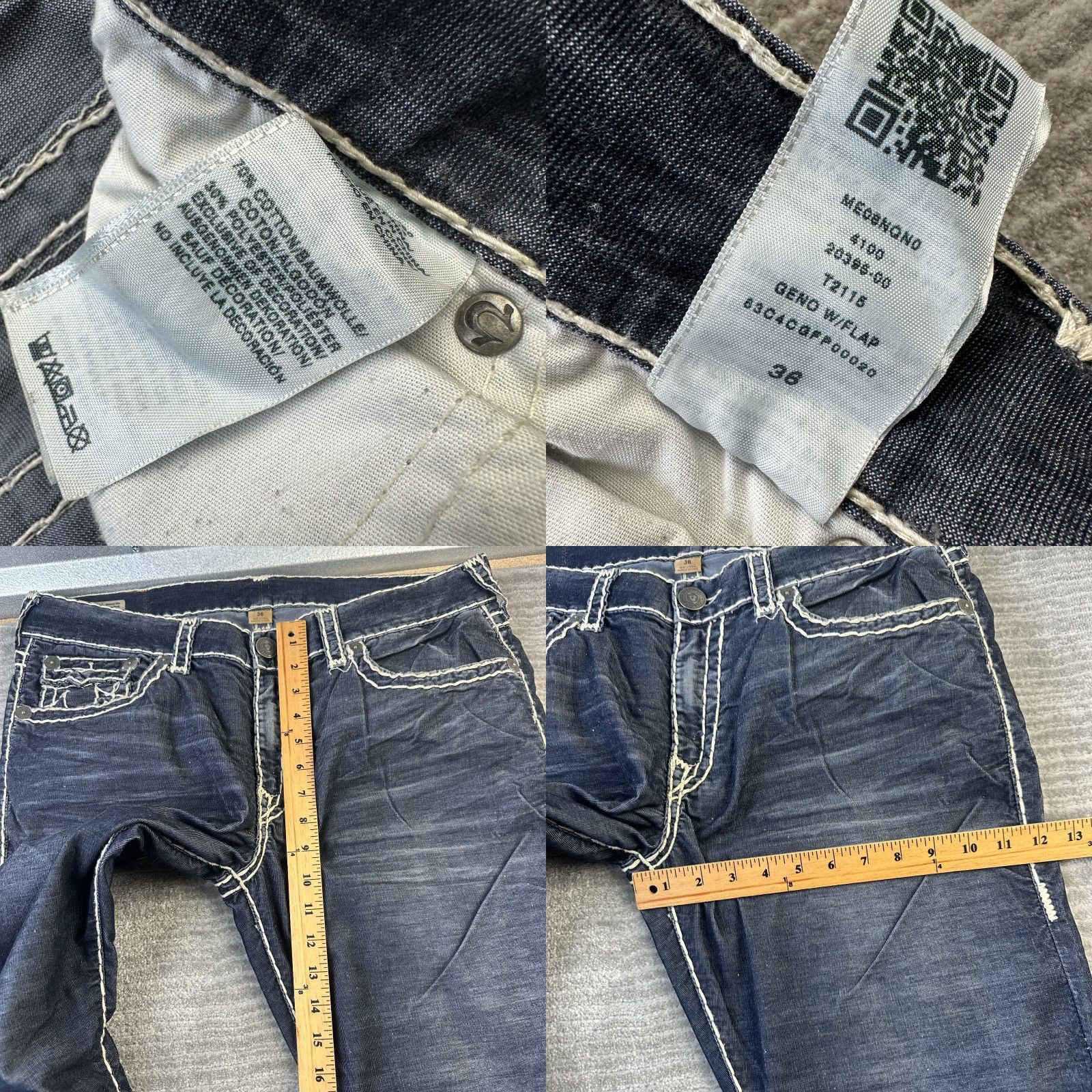 True Religion VINTAGE False Size US 36 / EU 52 - 9 Thumbnail