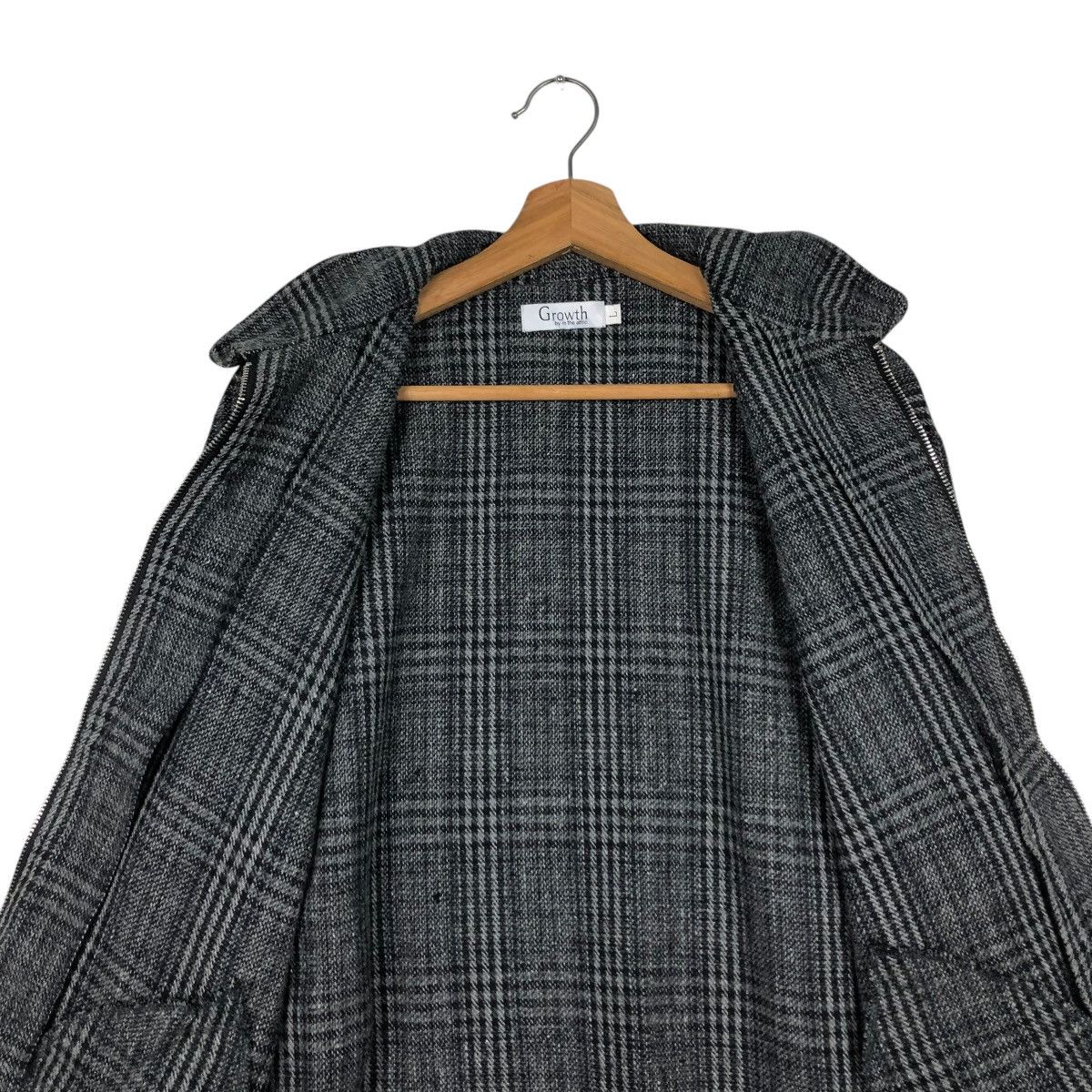 In The Attic 🔥VINTAGE ZIPPER BIKER JACKET IN THE ATTIC TARTAN DESIGN Size US L / EU 52-54 / 3 - 15 Thumbnail
