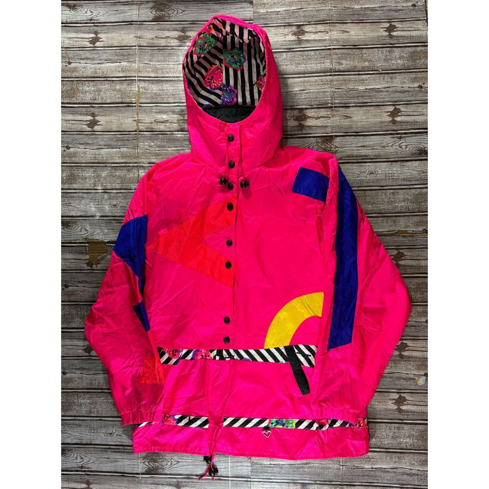 Obermeyer Obermeyer 3/4 Zip pullover Ski Jacket size 6 color Pink Neon Size S / US 4 / IT 40 - 1 Thumbnail