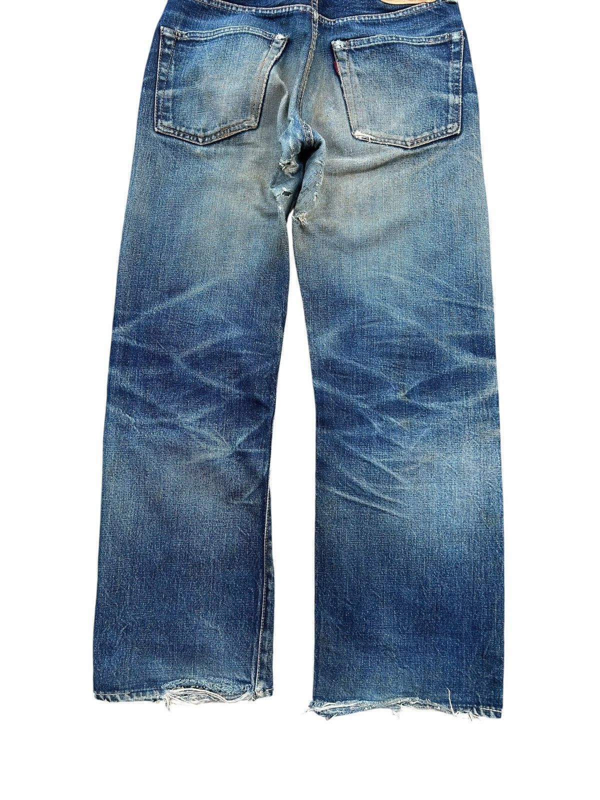 FOB Factory × Japanese Brand × Kapital Vintage Fob Factory Selvedge Distressed Japanese Denim Jeans Size US 30 / EU 46 - 5 Thumbnail