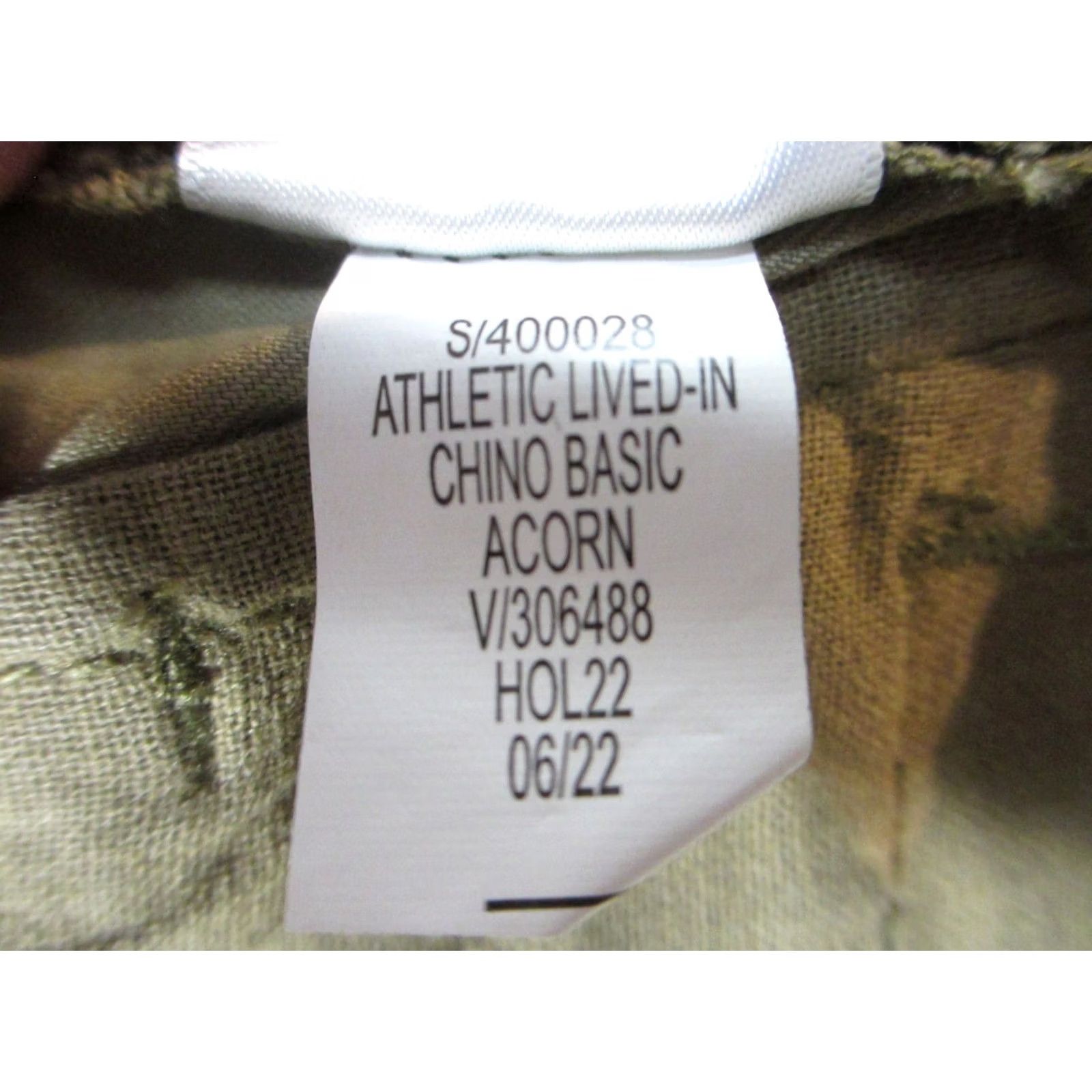 Banana Republic Banana Republic Pants Mens 31X30 Brown Acorn Stretch Athletic Lived-in Chino Size US 31 - 7 Thumbnail