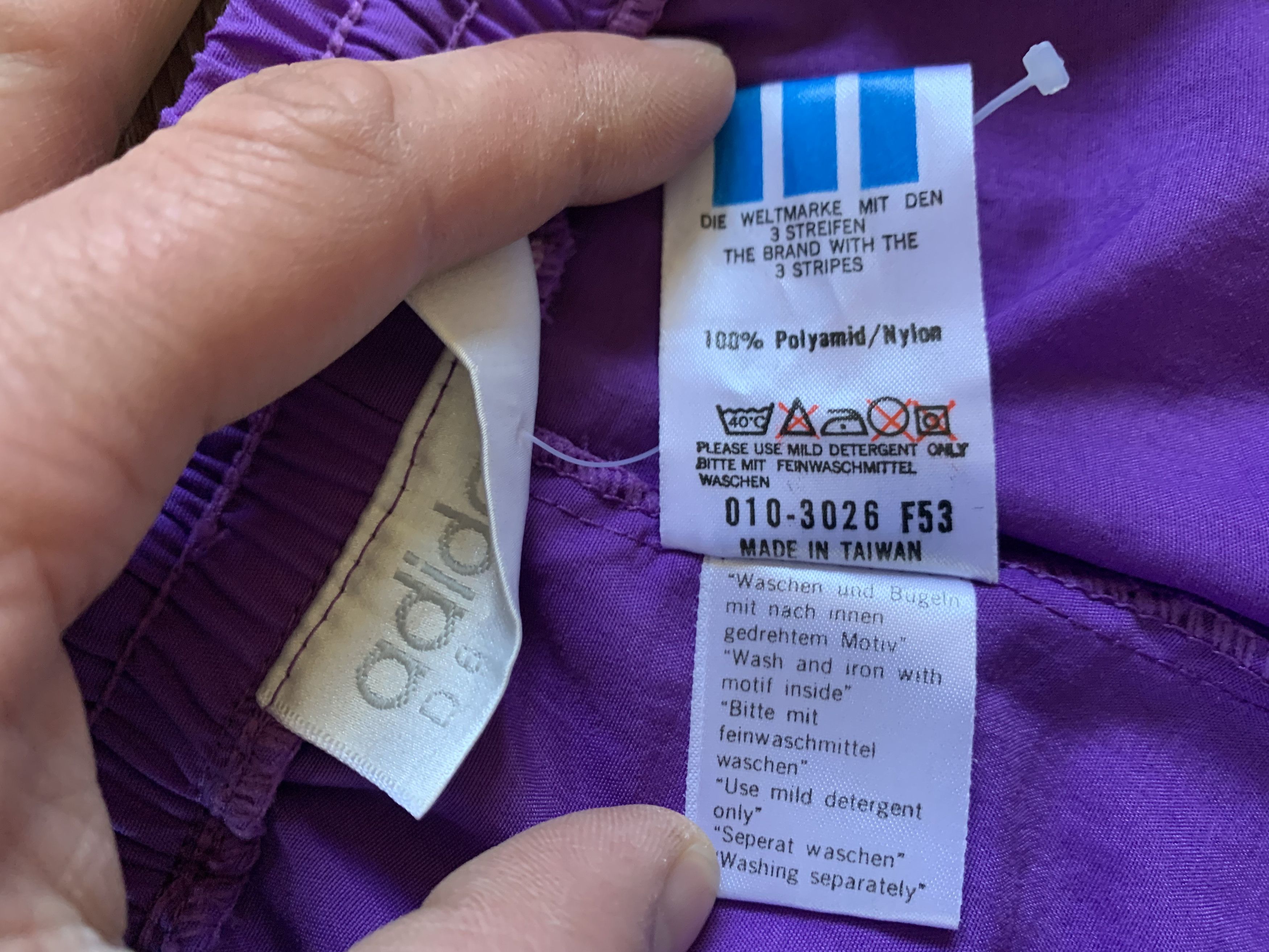 Adidas × Vintage New Adidas Men’s Vintage Sweatpants Track Pants 80s Size US 32 / EU 48 - 10 Thumbnail