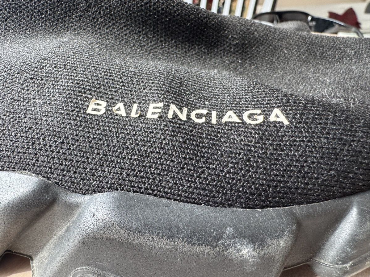 Balenciaga Balenciaga Speed Trainer Knit Runners – 2018, Black Size US 11.5 / EU 44-45 - 7 Thumbnail