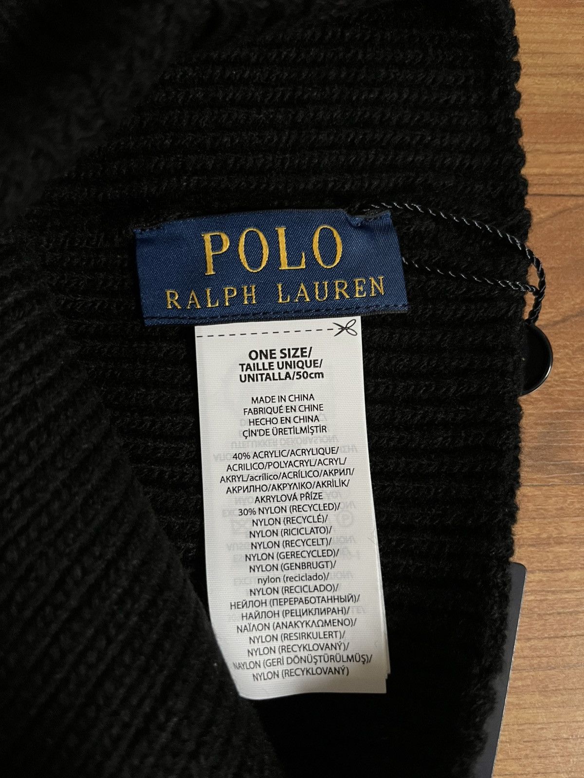 Polo Ralph Lauren Polo Ralph Lauren Solid Flag Bear Beanie Size ONE SIZE - 4 Thumbnail