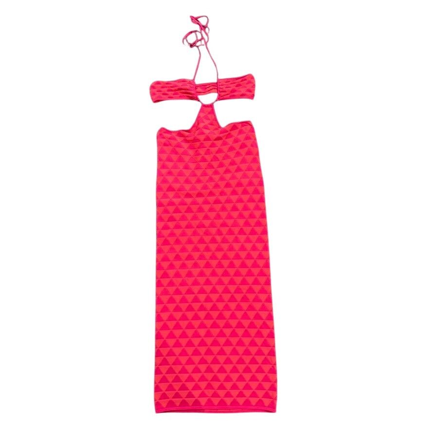 Solid & Striped Solid & Striped Halter The Kiana Dress in Pink, Size S Size S / US 4 / IT 40 - 4 Thumbnail