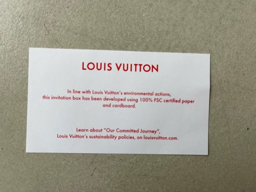 Louis Vuitton Louis Vuitton SS22 Virgil Show VIP Invitation Cards and Dice Size ONE SIZE - 7 Thumbnail