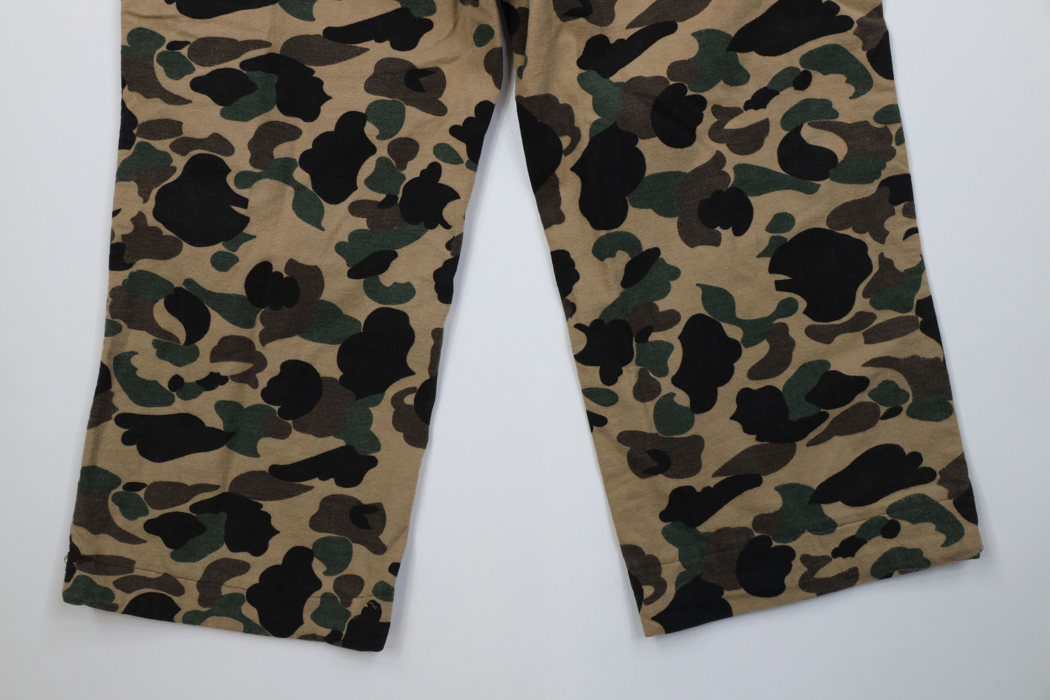 Vintage Vintage 70s Streetwear Chamois Cloth Wide Leg Pants USA Size US 42 / EU 58 - 15 Thumbnail