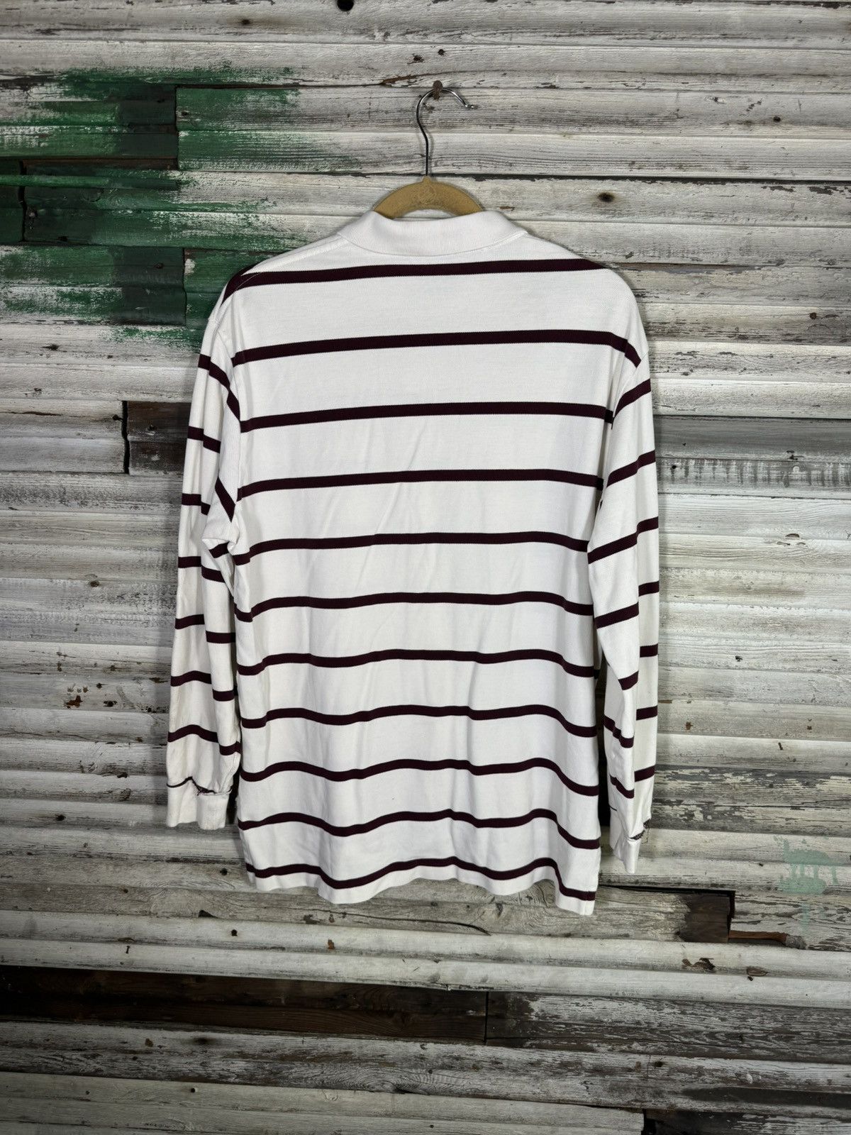 Polo Ralph Lauren × Vintage Vintage Polo Ralph Lauren Striped Rugby Size US L / EU 52-54 / 3 - 6 Thumbnail