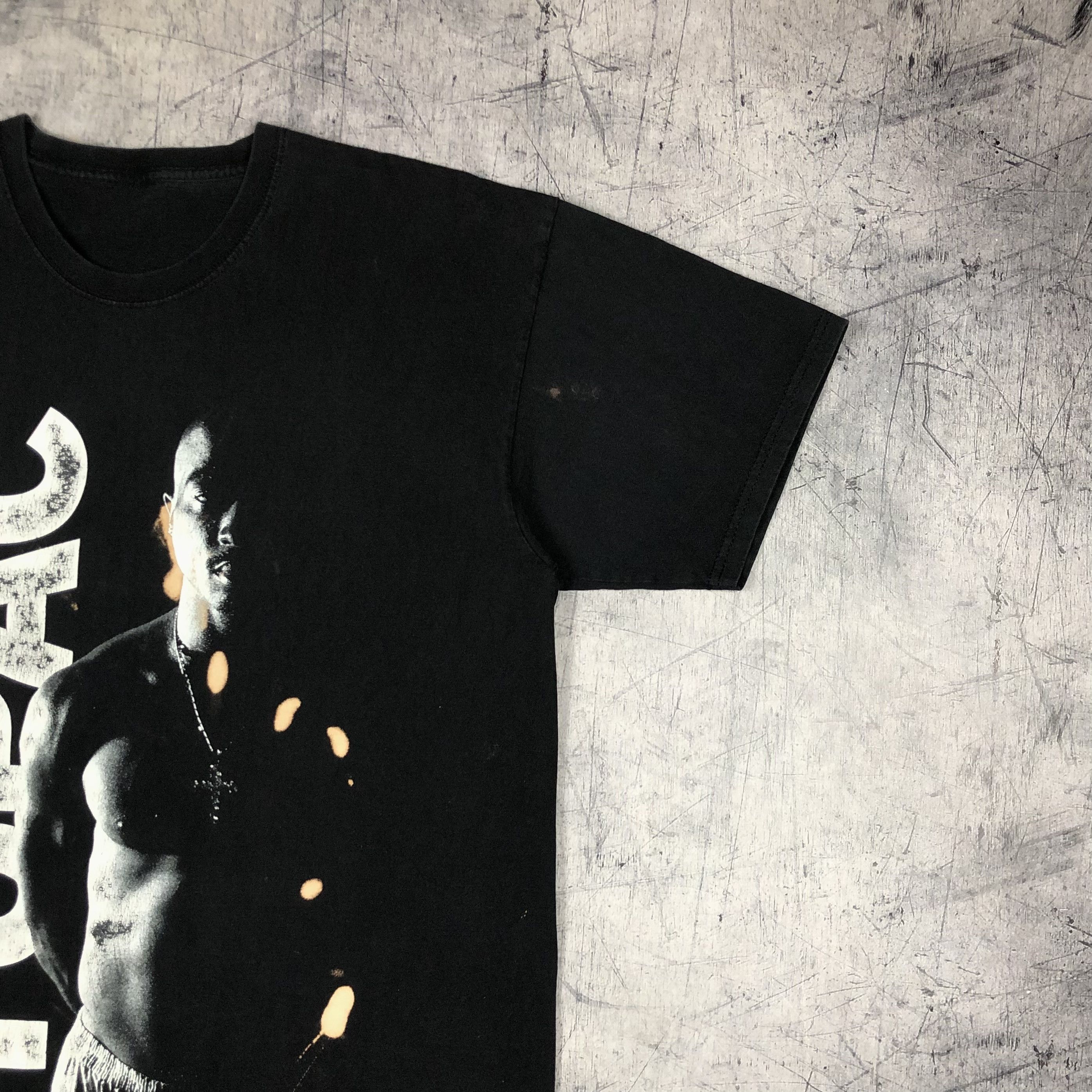 Rap Tees Tupac Shakur 2PAC Custom Rap Tee Size US M / EU 48-50 / 2 - 5 Thumbnail