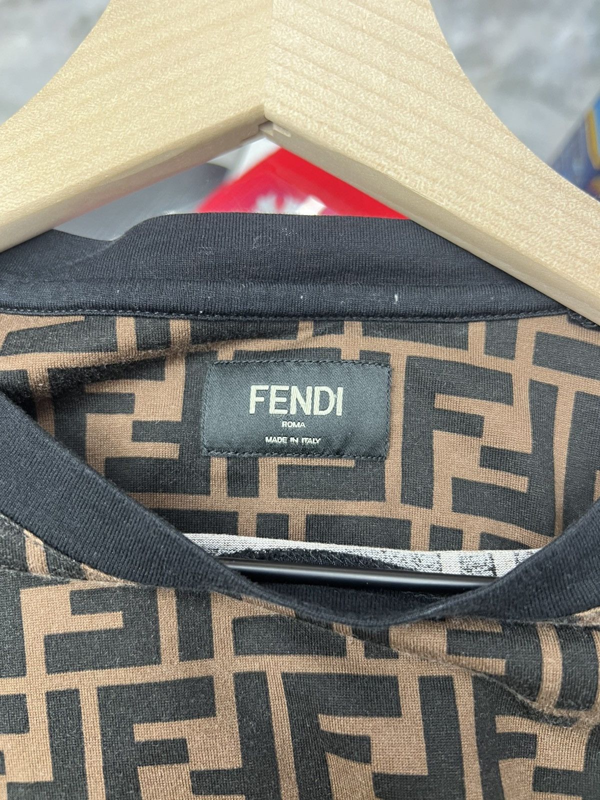 Fendi Fendi Short Sleeve Tee Size US XXL / EU 58 / 5 - 7 Thumbnail