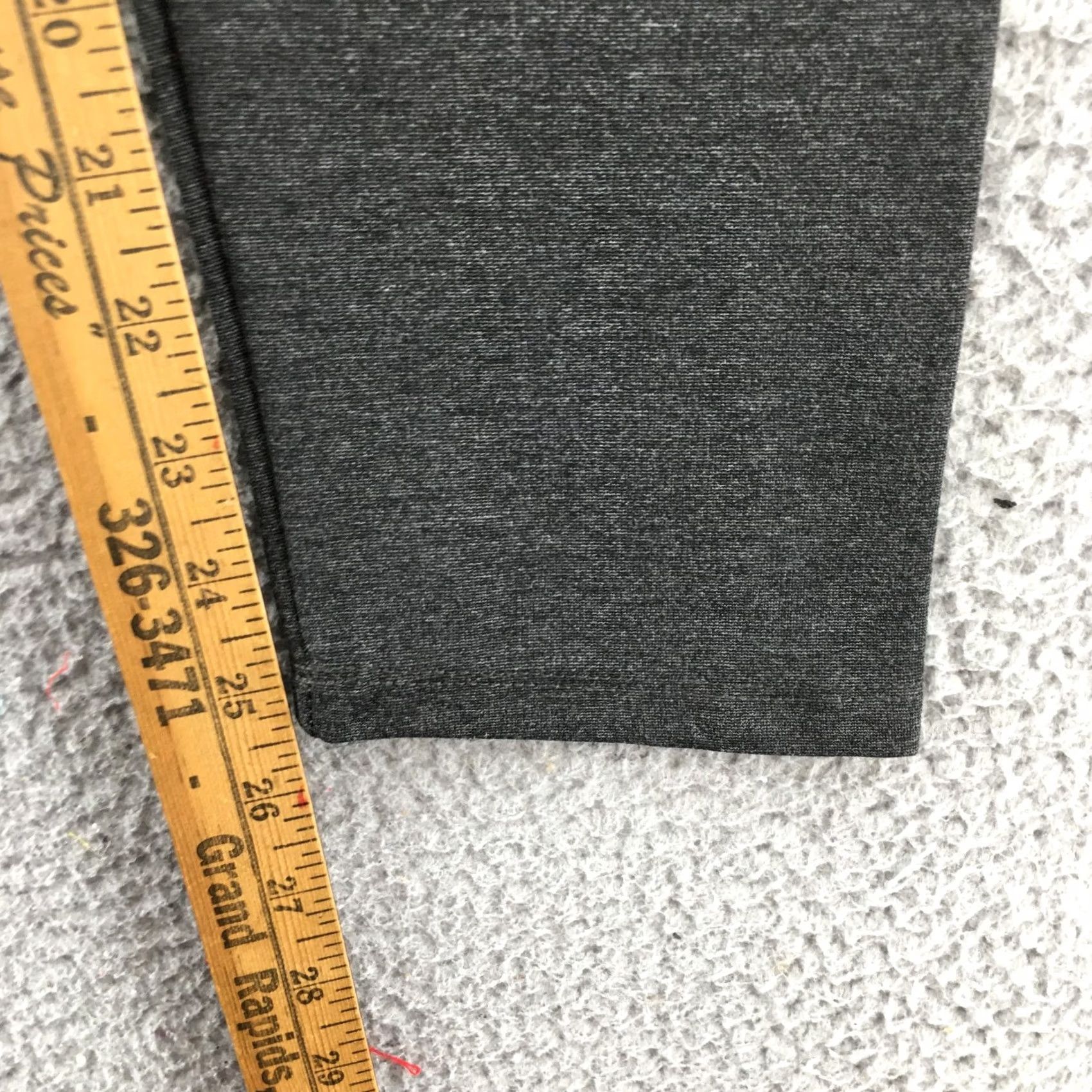 Worthington Worthington Straight Leg Ankle Pants Womens XS Gray Pull On New With Tags Size 26" / US 2 / IT 38 - 7 Thumbnail