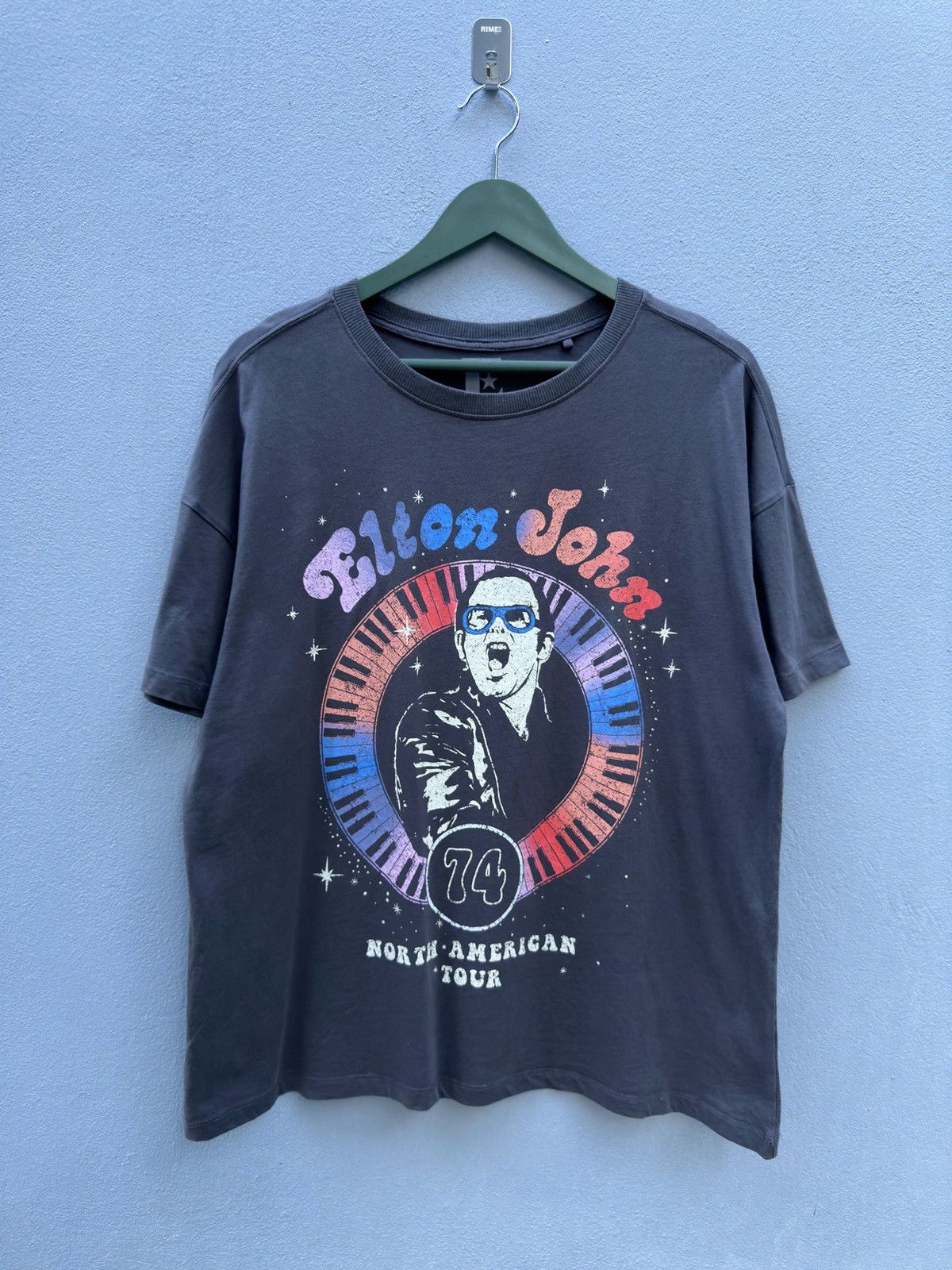 Band Tees Elton John North American Tour Oversize A52 Size US M / EU 48-50 / 2 - 1 Thumbnail
