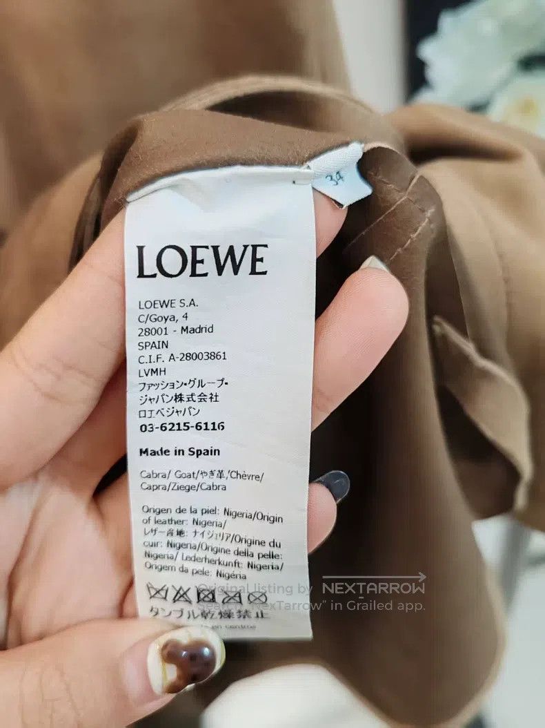 Loewe Loewe Sheepskin Jacket Size XXS / US 00 / IT 34 - 3 Thumbnail