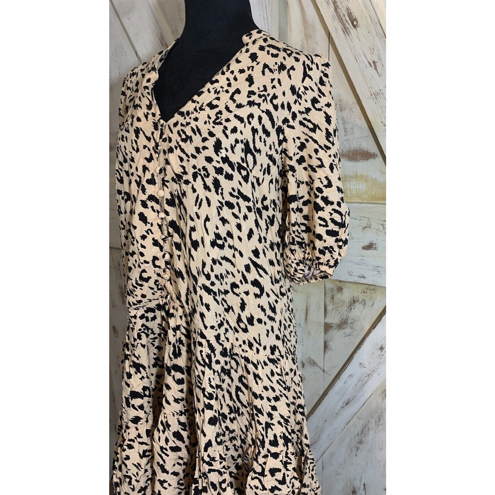 Other NWT Tinsel Brand Macy’s Leopard Print High Low Dress PS Size S / US 4 / IT 40 - 4 Thumbnail