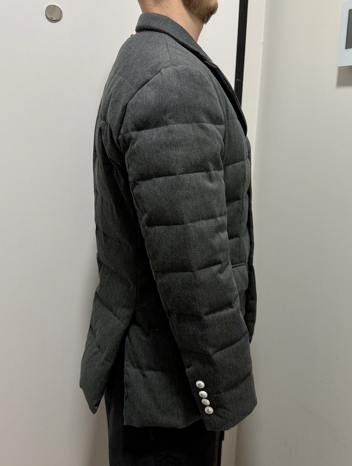 Moncler Gamme Bleu Moncler Gamme Bleu Wool Mens Down Coat Puffer Jacket size 5 Size US XL / EU 56 / 4 - 10 Thumbnail