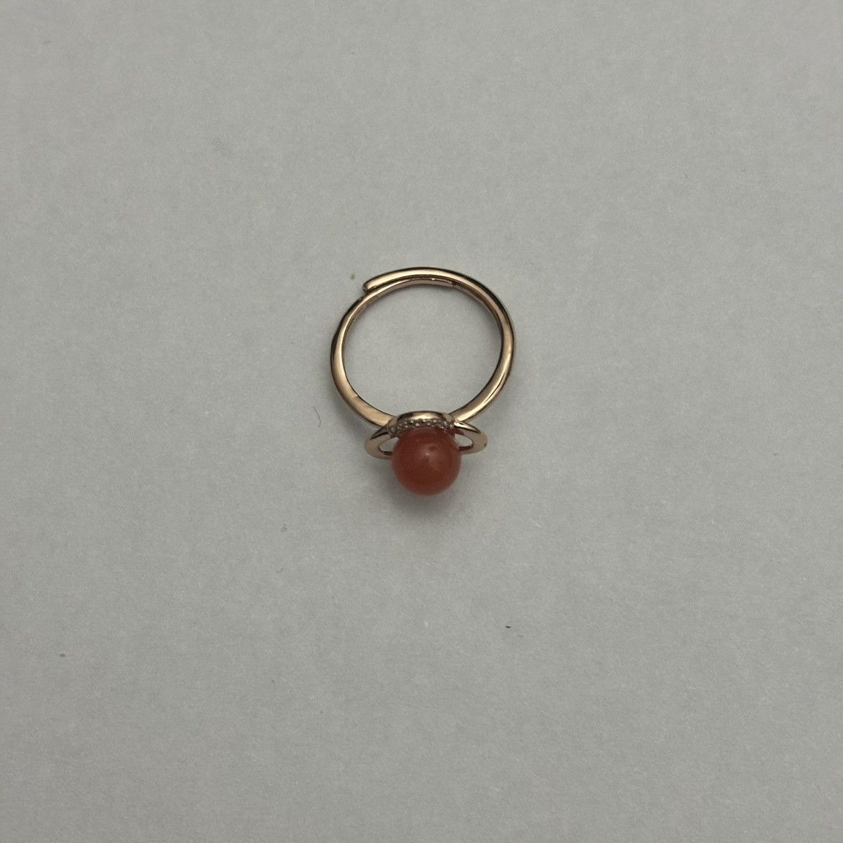 Other Orange gemstone ring Size ONE SIZE - 1 Preview