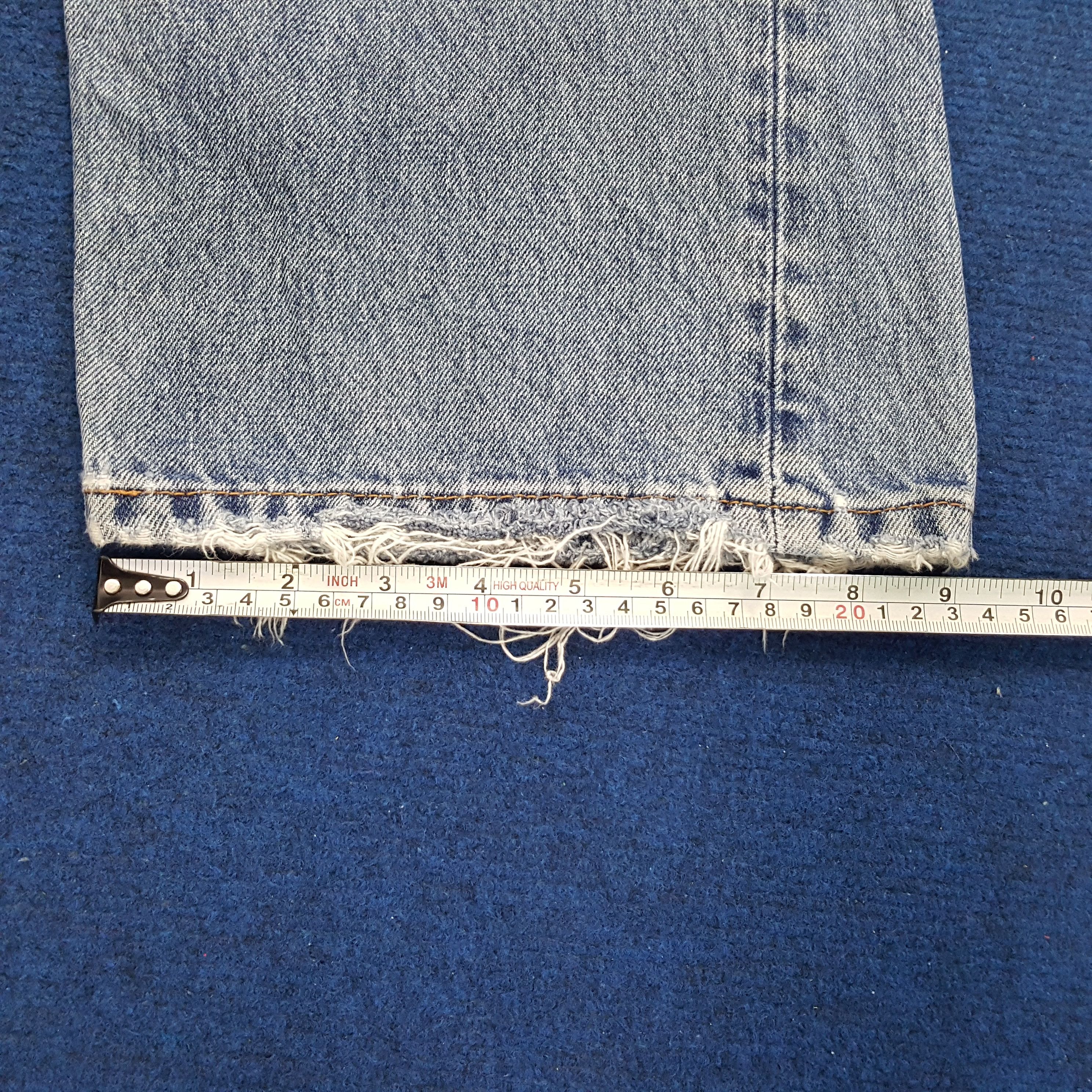 Levi's × Vintage Vintage Levi's Straight Cut Denim Jeans Size US 36 / EU 52 - 9 Thumbnail