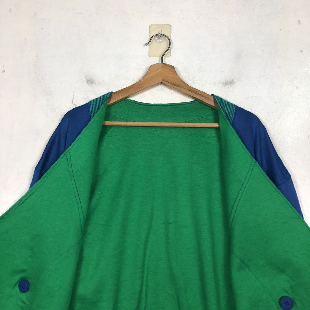 Issey Miyake 📌Reversible Bomber Jacket Cardigan Micmac Multi Color Size US M / EU 48-50 / 2 - 16 Thumbnail