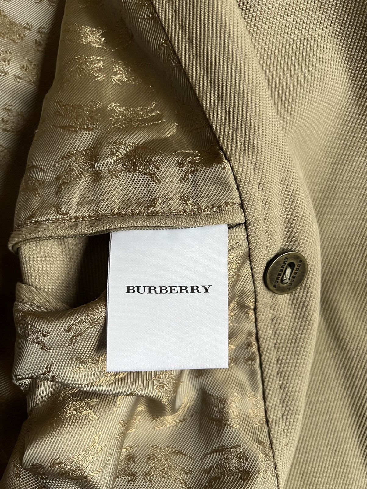 Burberry Vintage Rare Burberry Trench Coat Jacket Men’s Size:52 Size US L / EU 52-54 / 3 - 13 Thumbnail