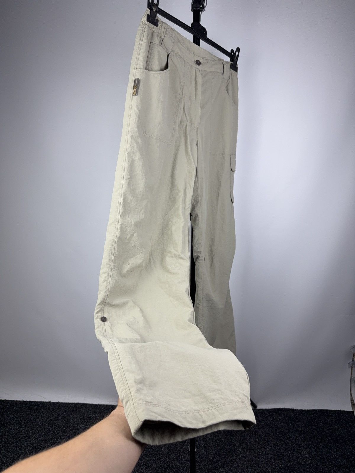 SALEWA Outdoor Salewa 5C Beige Tech Outdoor Cargo Pants M Size Size 28" / US 6 / IT 42 - 3 Thumbnail